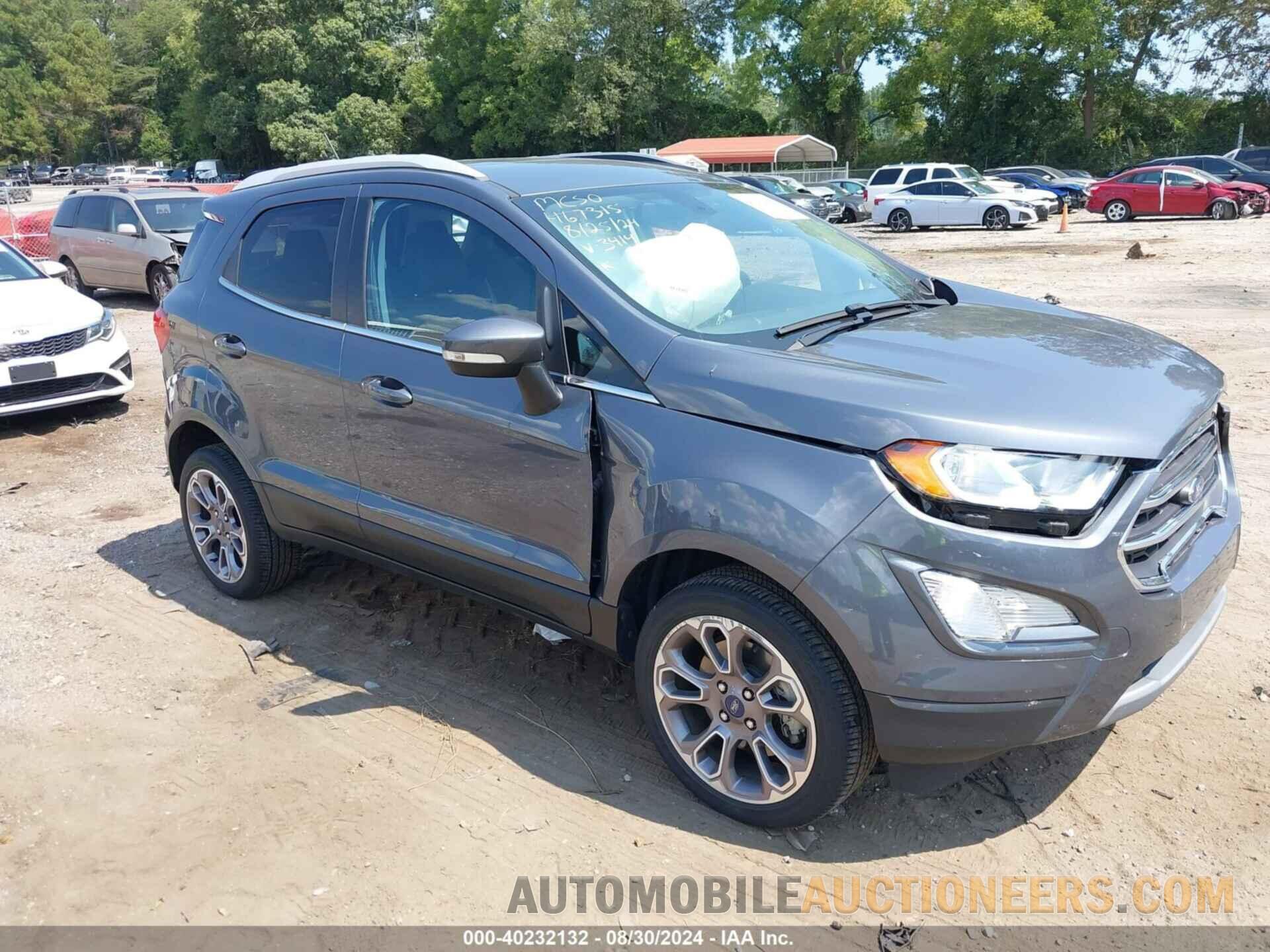 MAJ6S3KL4MC423414 FORD ECOSPORT 2021