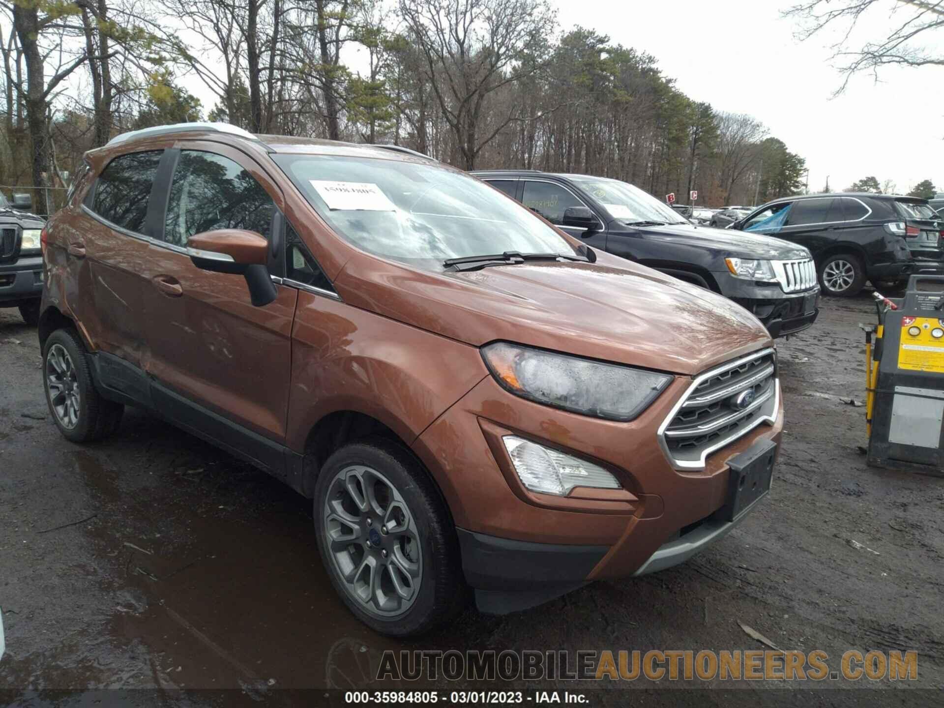 MAJ6S3KL5KC279370 FORD ECOSPORT 2019