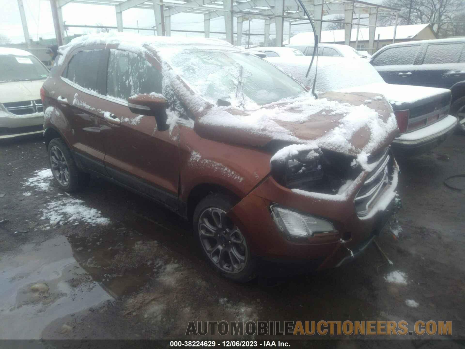 MAJ6S3KL5KC291454 FORD ECOSPORT 2019