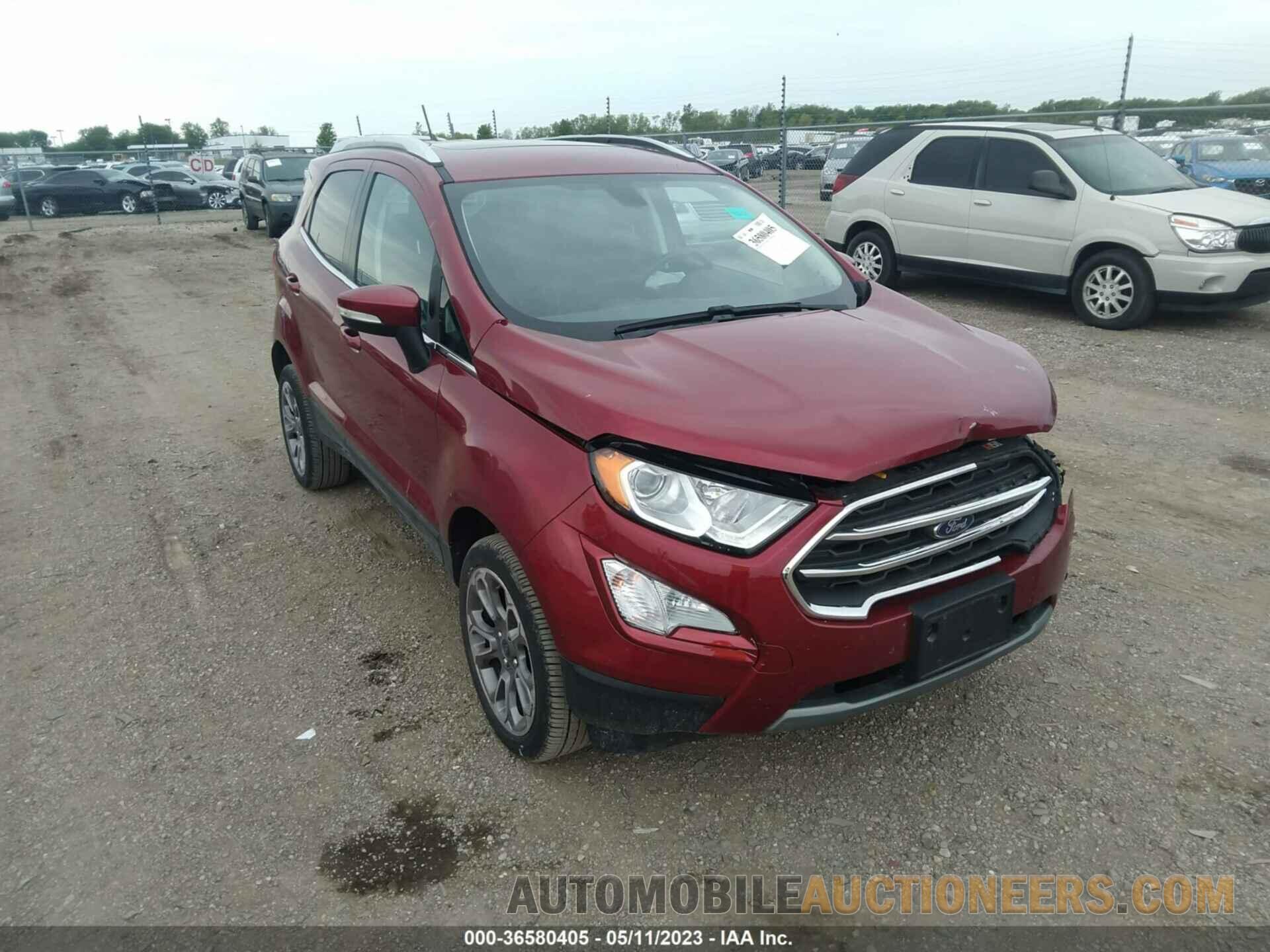 MAJ6S3KL5LC342274 FORD ECOSPORT 2020