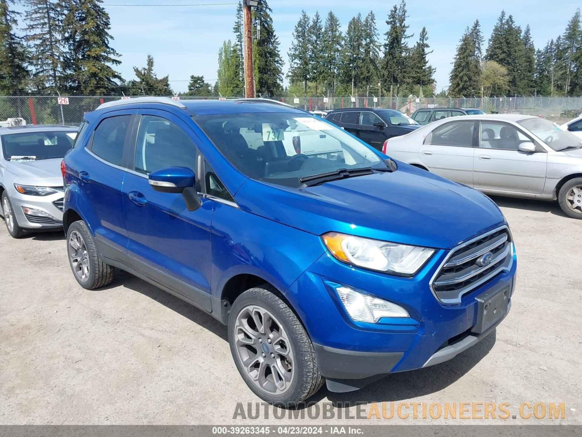 MAJ6S3KL7LC354507 FORD ECOSPORT 2020