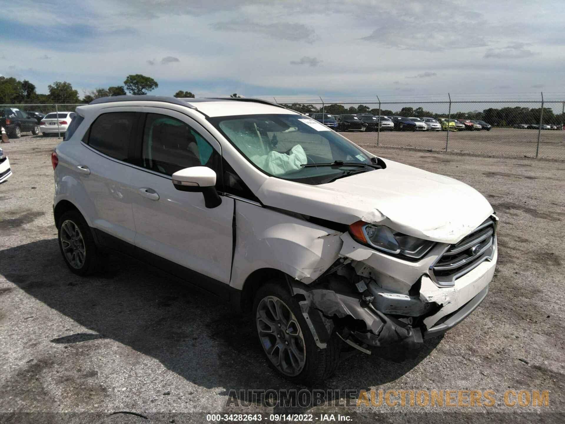 MAJ6S3KL8KC253118 FORD ECOSPORT 2019