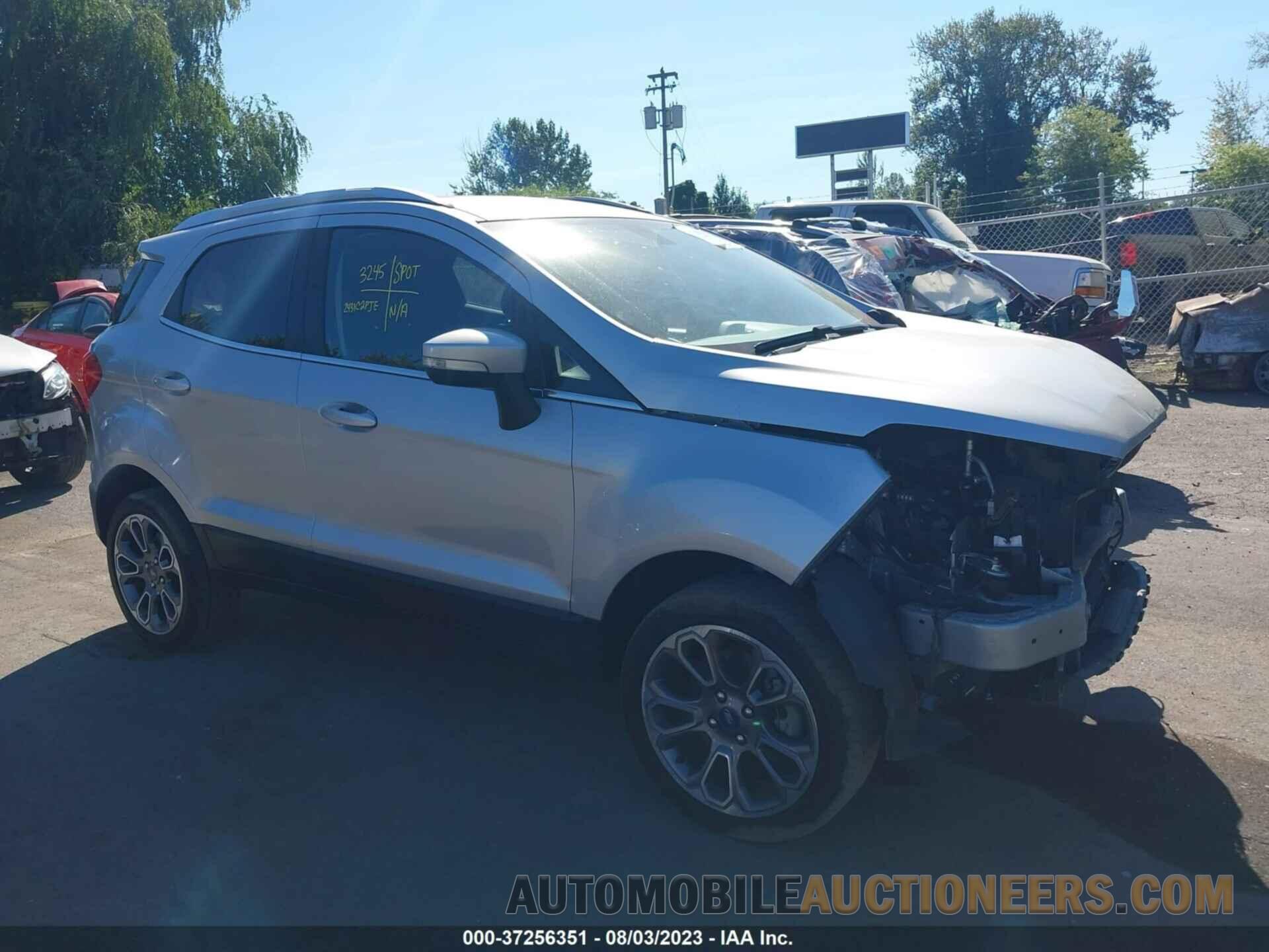 MAJ6S3KL8LC354046 FORD ECOSPORT 2020