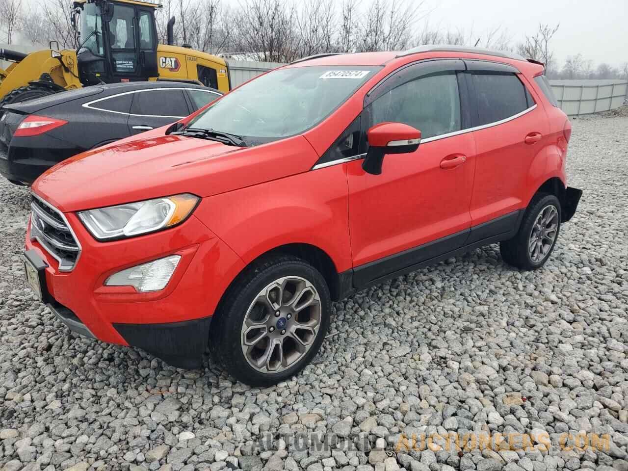 MAJ6S3KL9KC271143 FORD ECOSPORT 2019