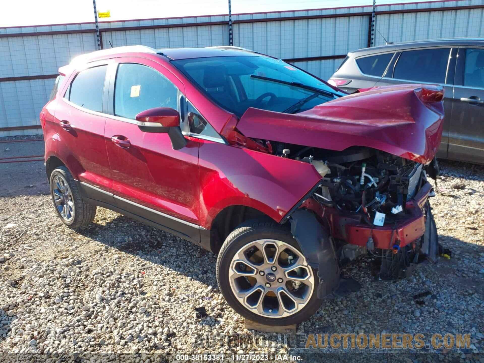 MAJ6S3KLXKC251564 FORD ECOSPORT 2019