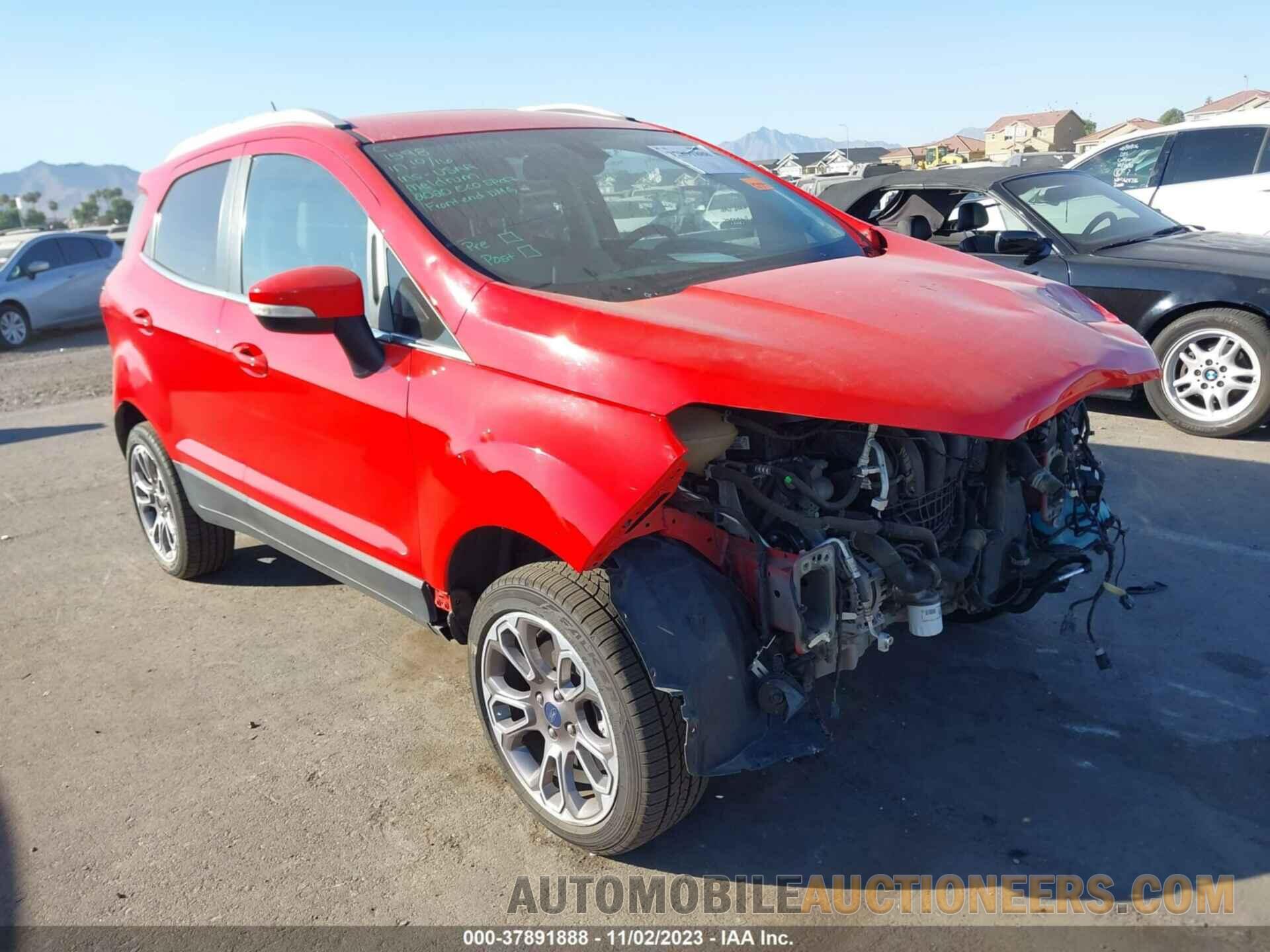 MAJ6S3KLXLC322716 FORD ECOSPORT 2020