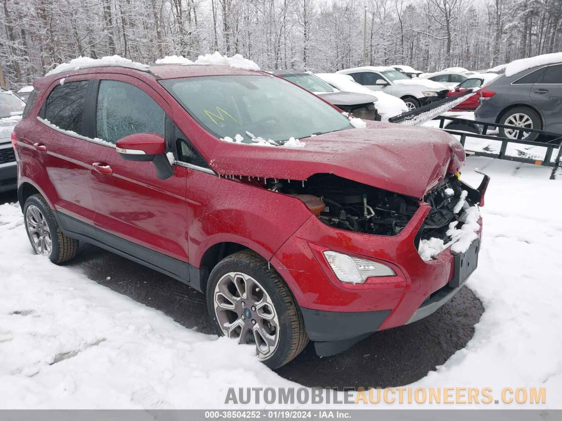 MAJ6S3KLXLC332694 FORD ECOSPORT 2020