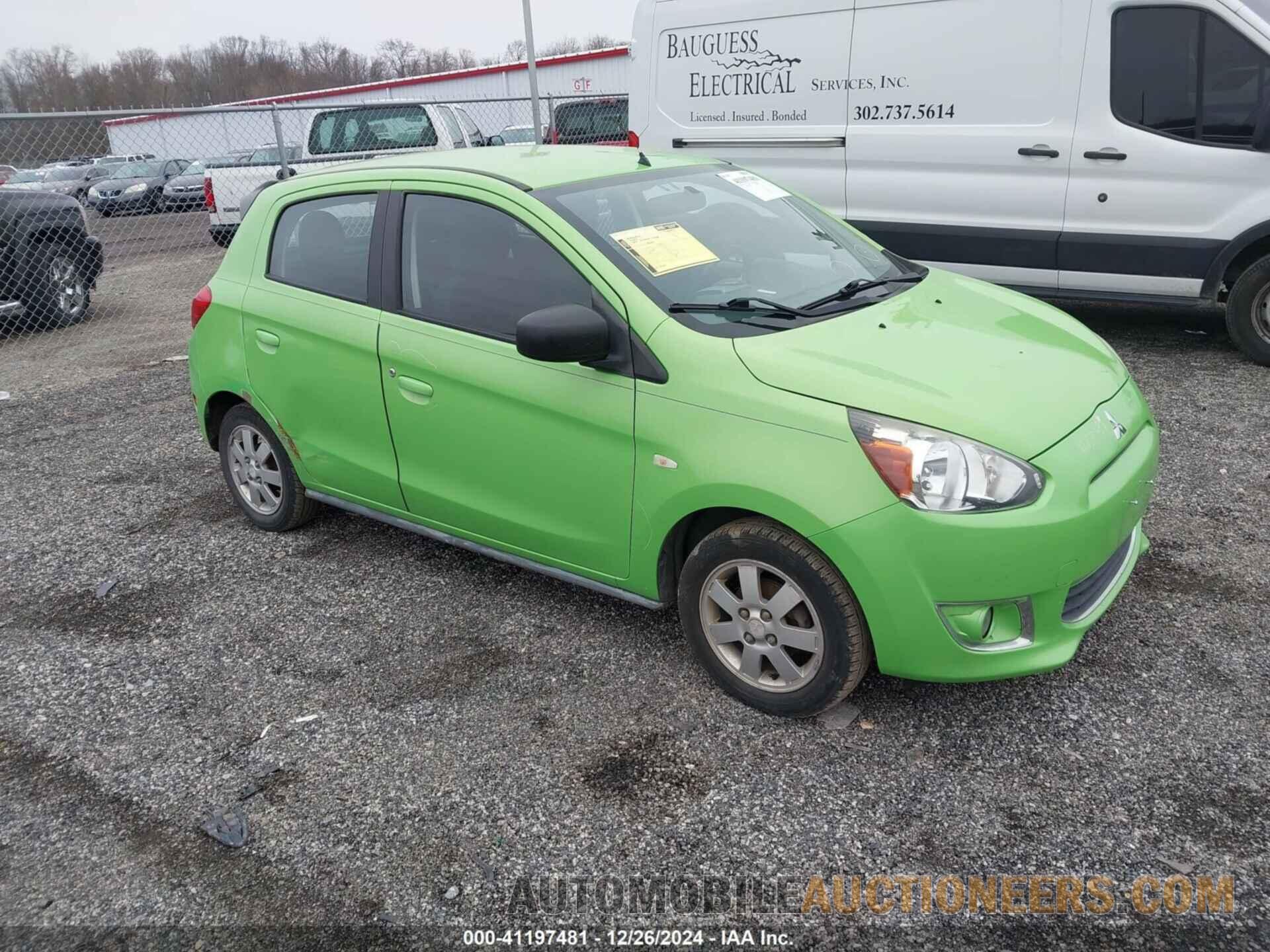 ML32A4HJ5EH018239 MITSUBISHI MIRAGE 2014