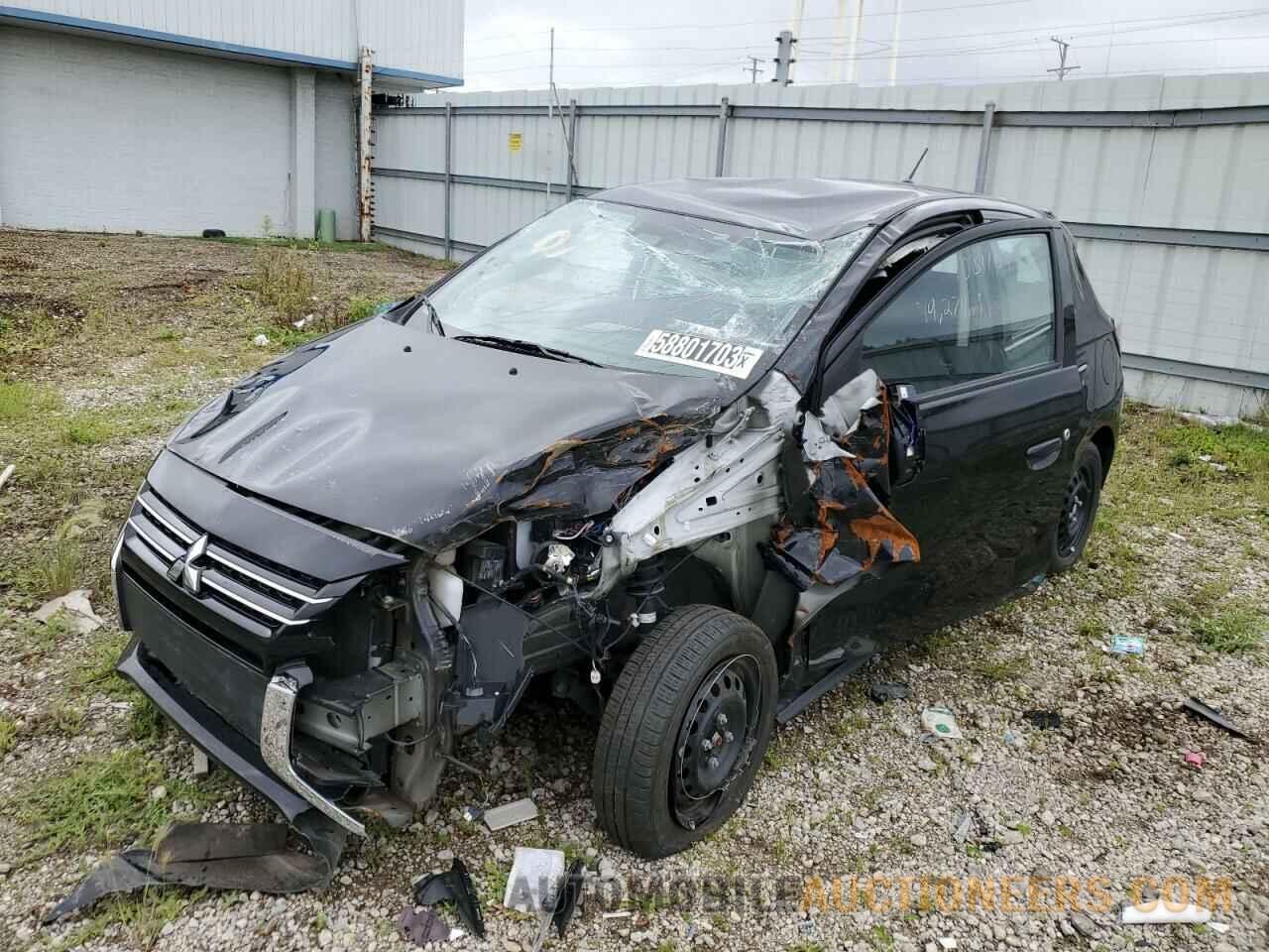 ML32AUHJ3MH010378 MITSUBISHI MIRAGE 2021