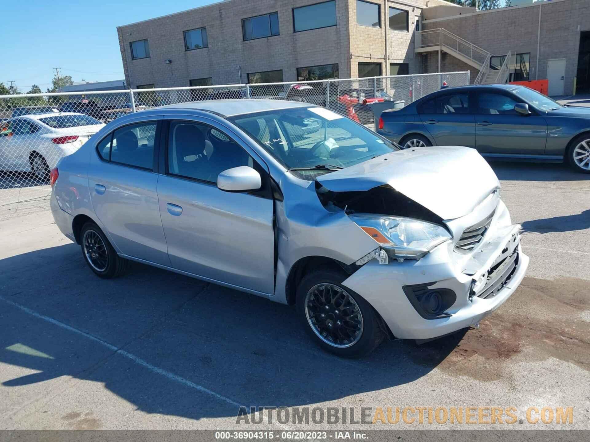 ML32F3FJ1JHF00363 MITSUBISHI MIRAGE G4 2018