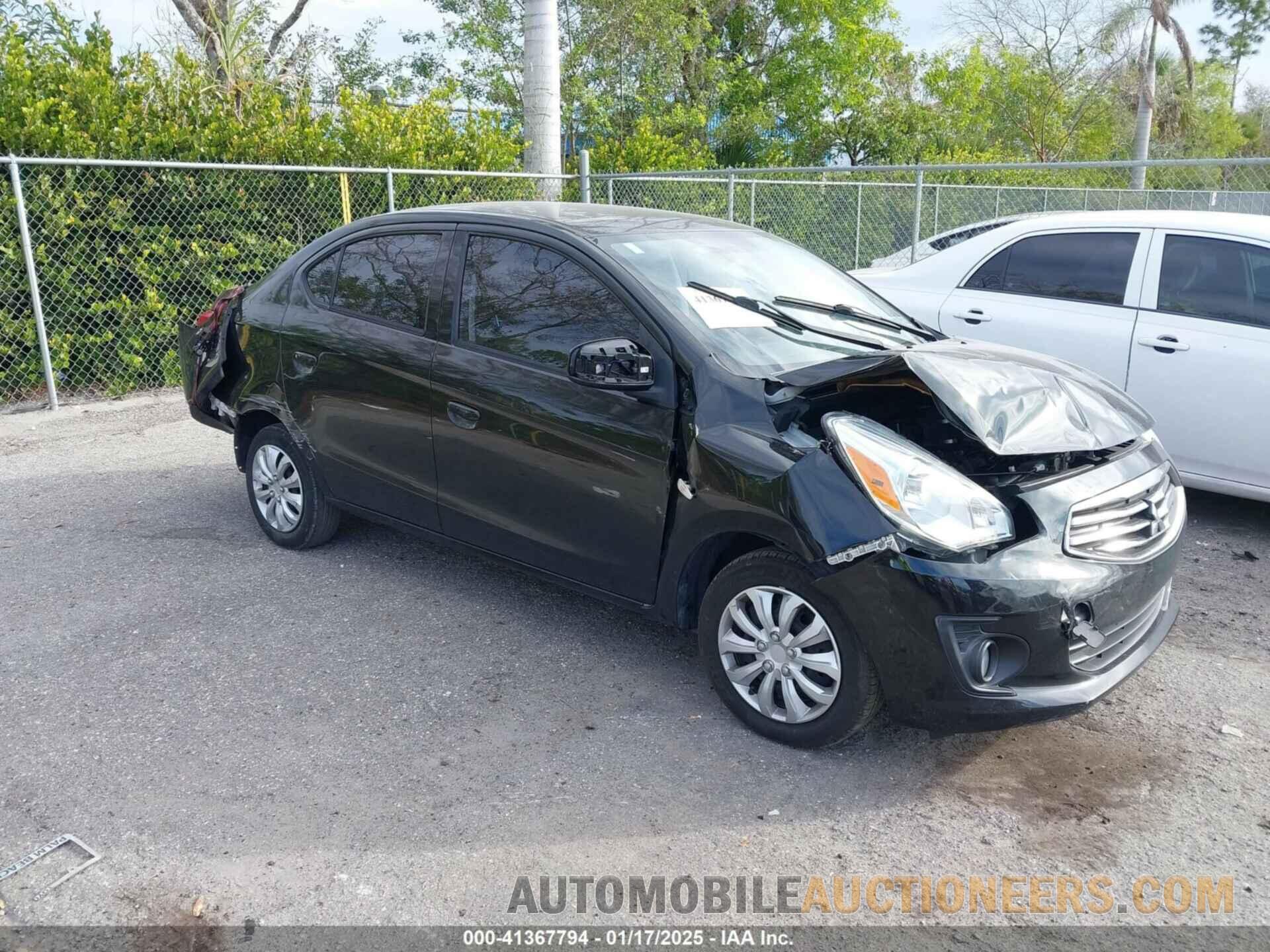 ML32F3FJ1JHF07796 MITSUBISHI MIRAGE G4 2018