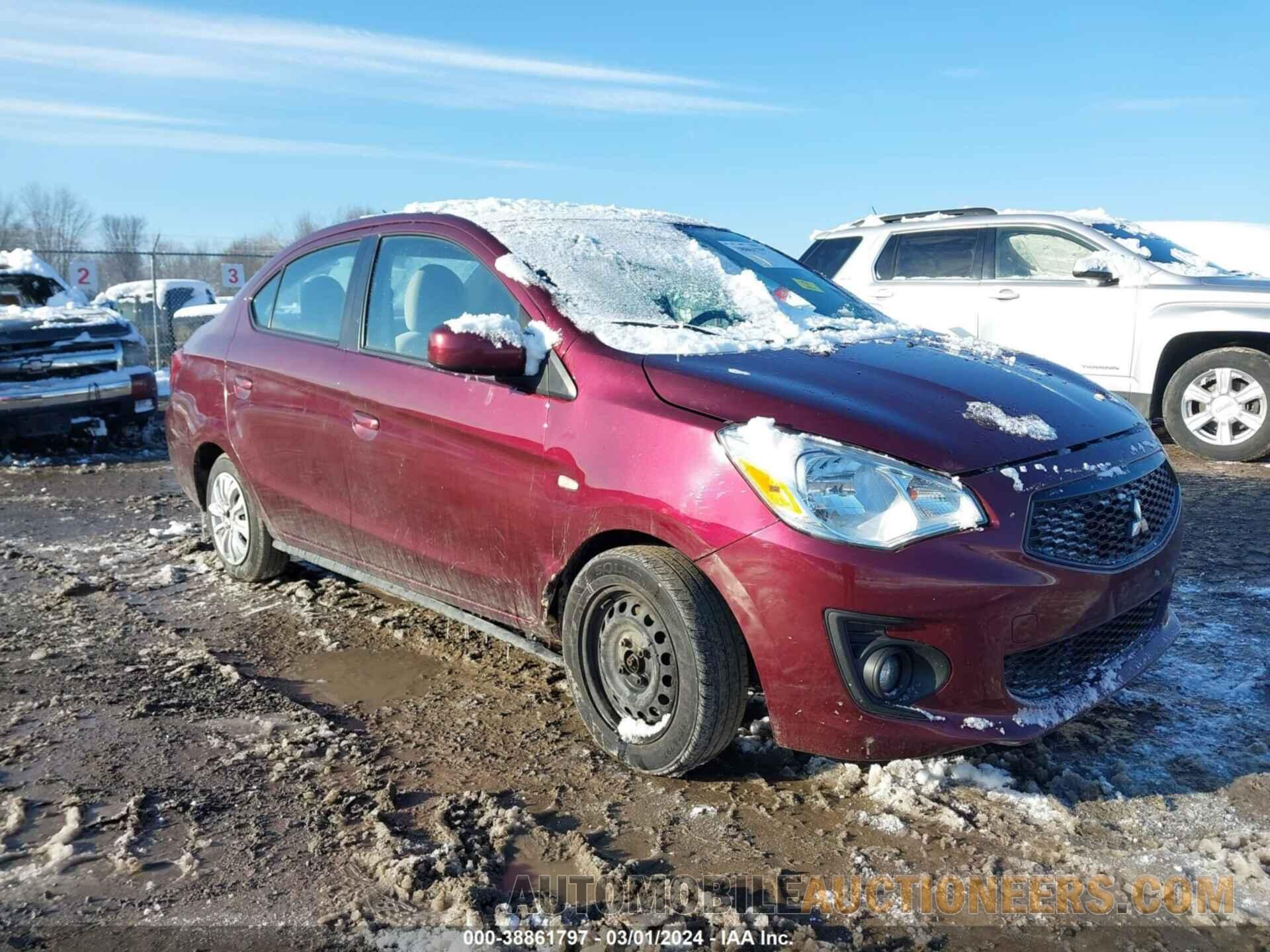 ML32F3FJ1LHF12760 MITSUBISHI MIRAGE G4 2020