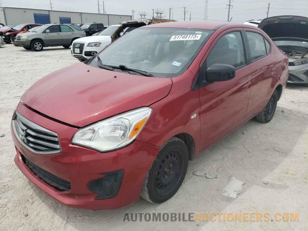 ML32F3FJ3JHF01899 MITSUBISHI MIRAGE 2018