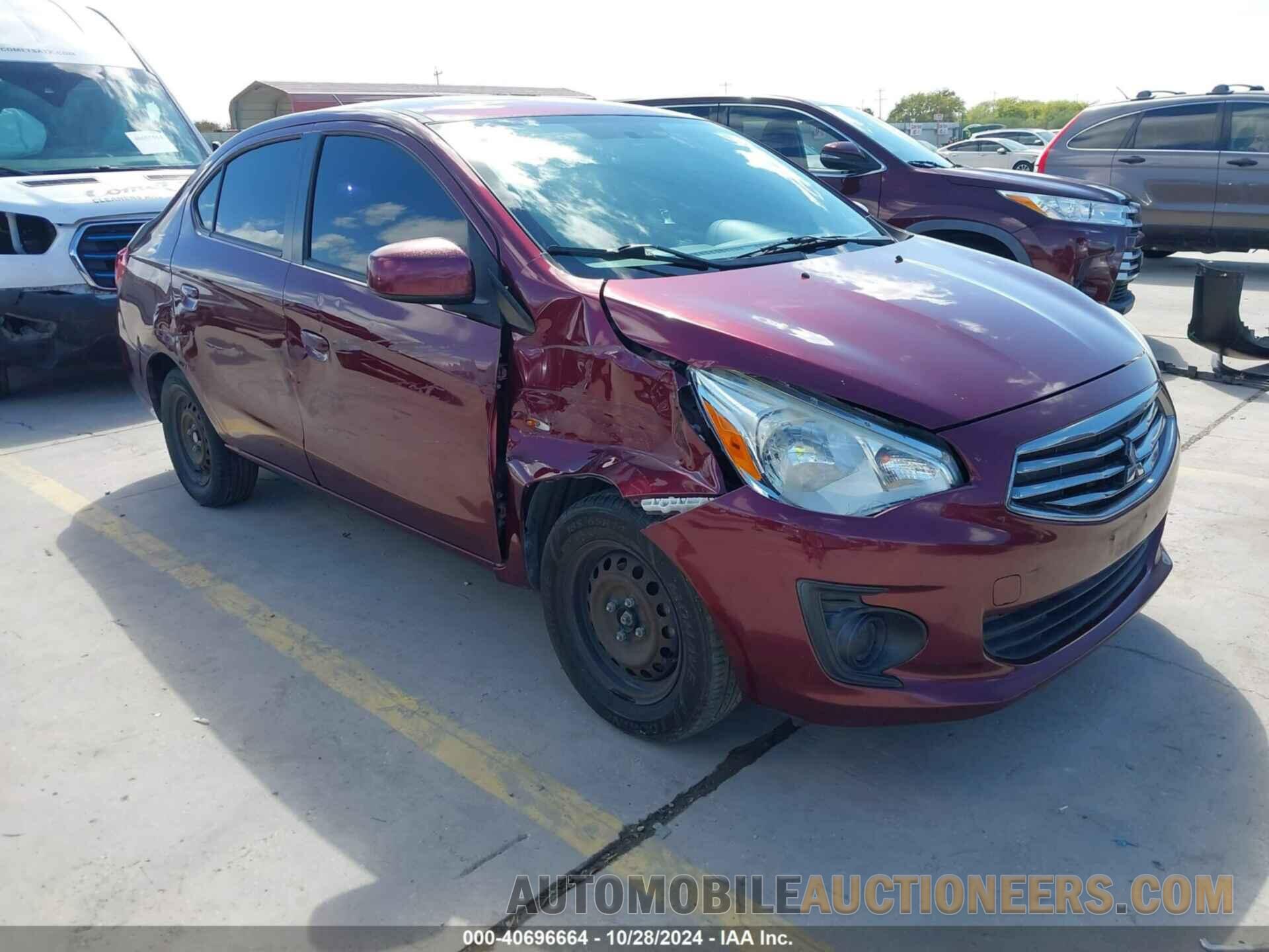 ML32F3FJ3JHF01921 MITSUBISHI MIRAGE G4 2018