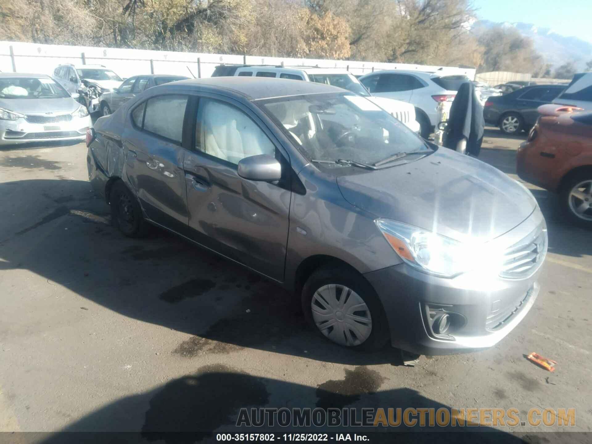 ML32F3FJ6JHF02657 MITSUBISHI MIRAGE G4 2018