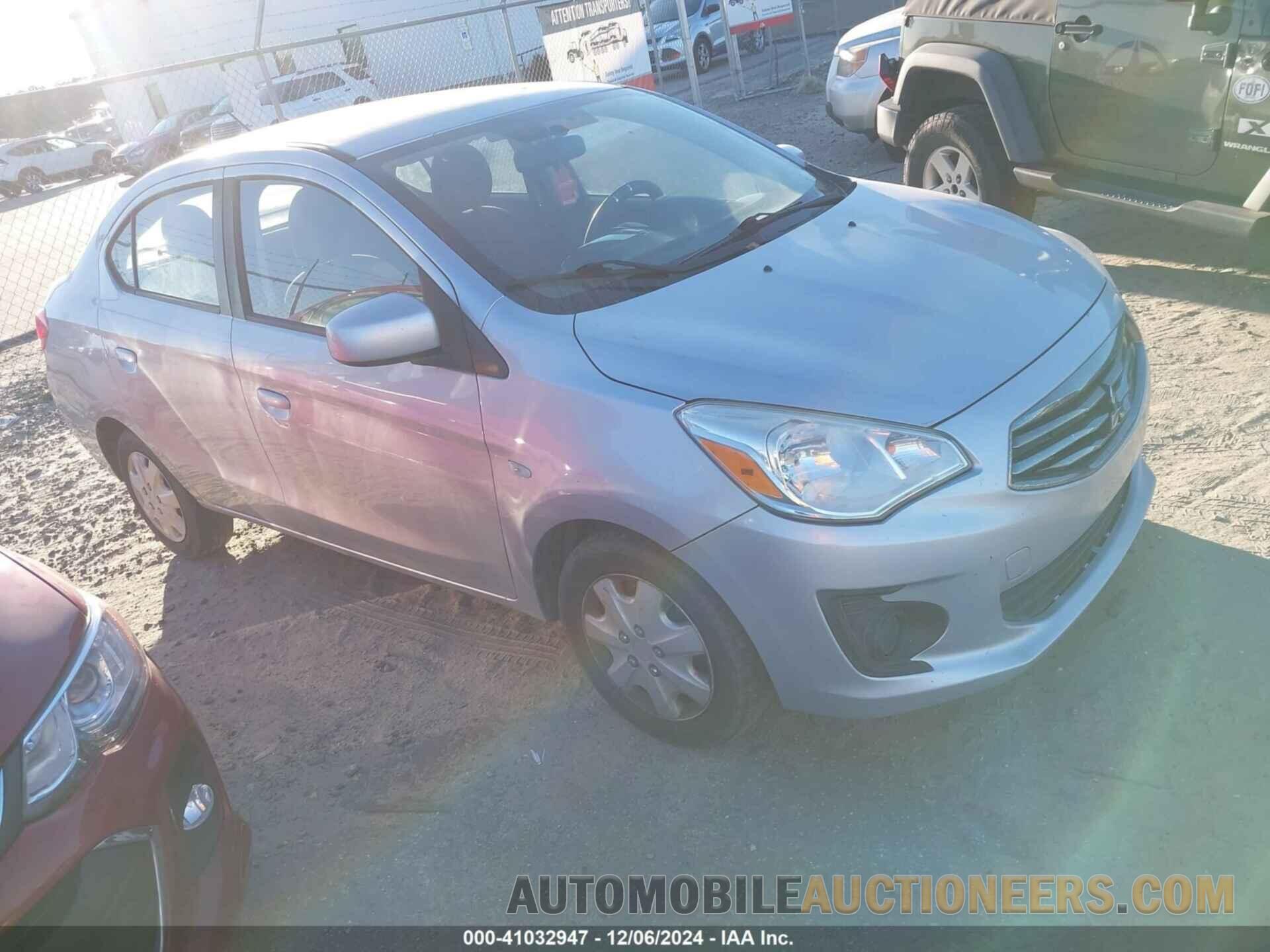 ML32F3FJ7HHF15671 MITSUBISHI MIRAGE G4 2017