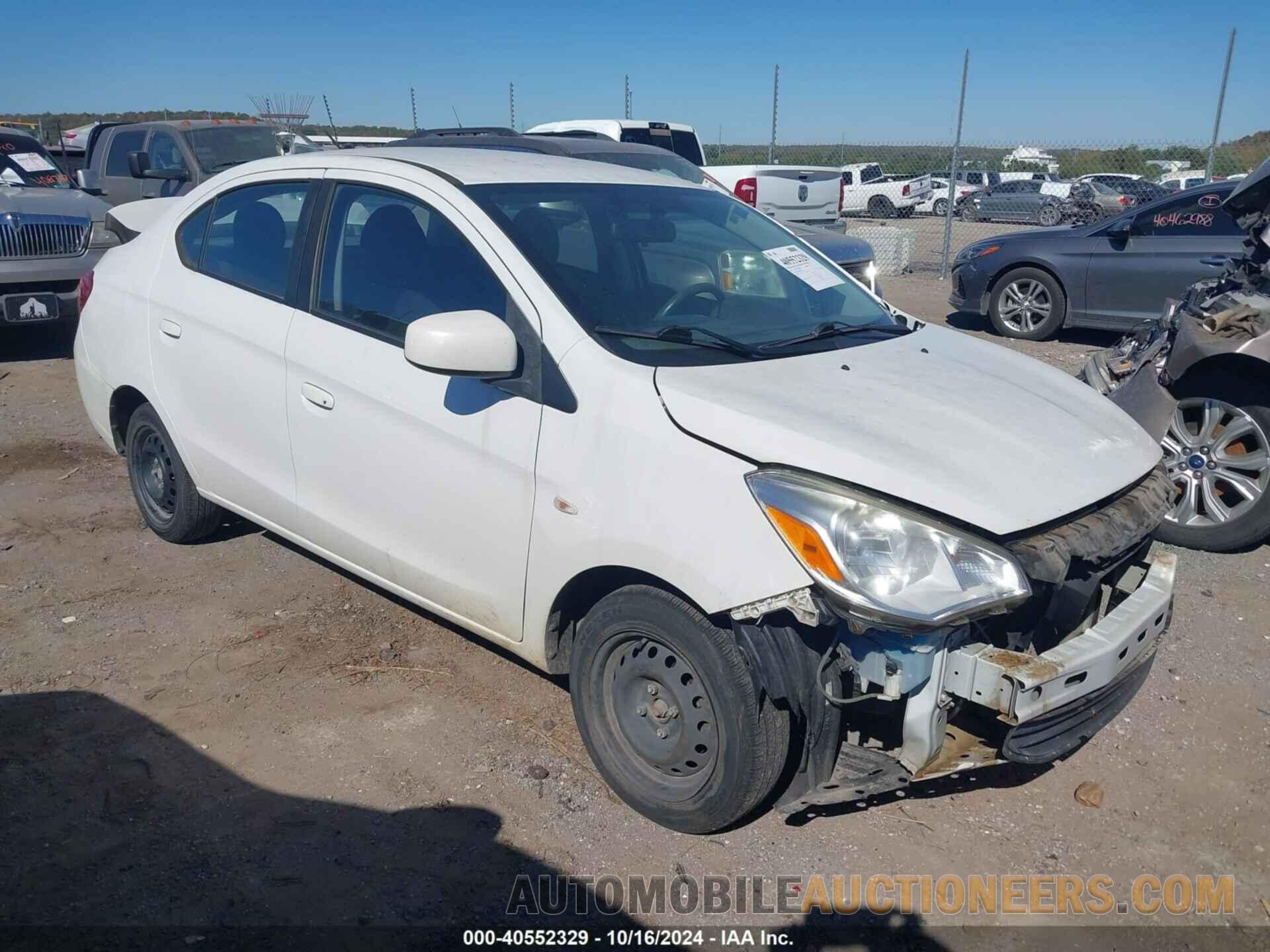 ML32F3FJ7HHF16867 MITSUBISHI MIRAGE G4 2017