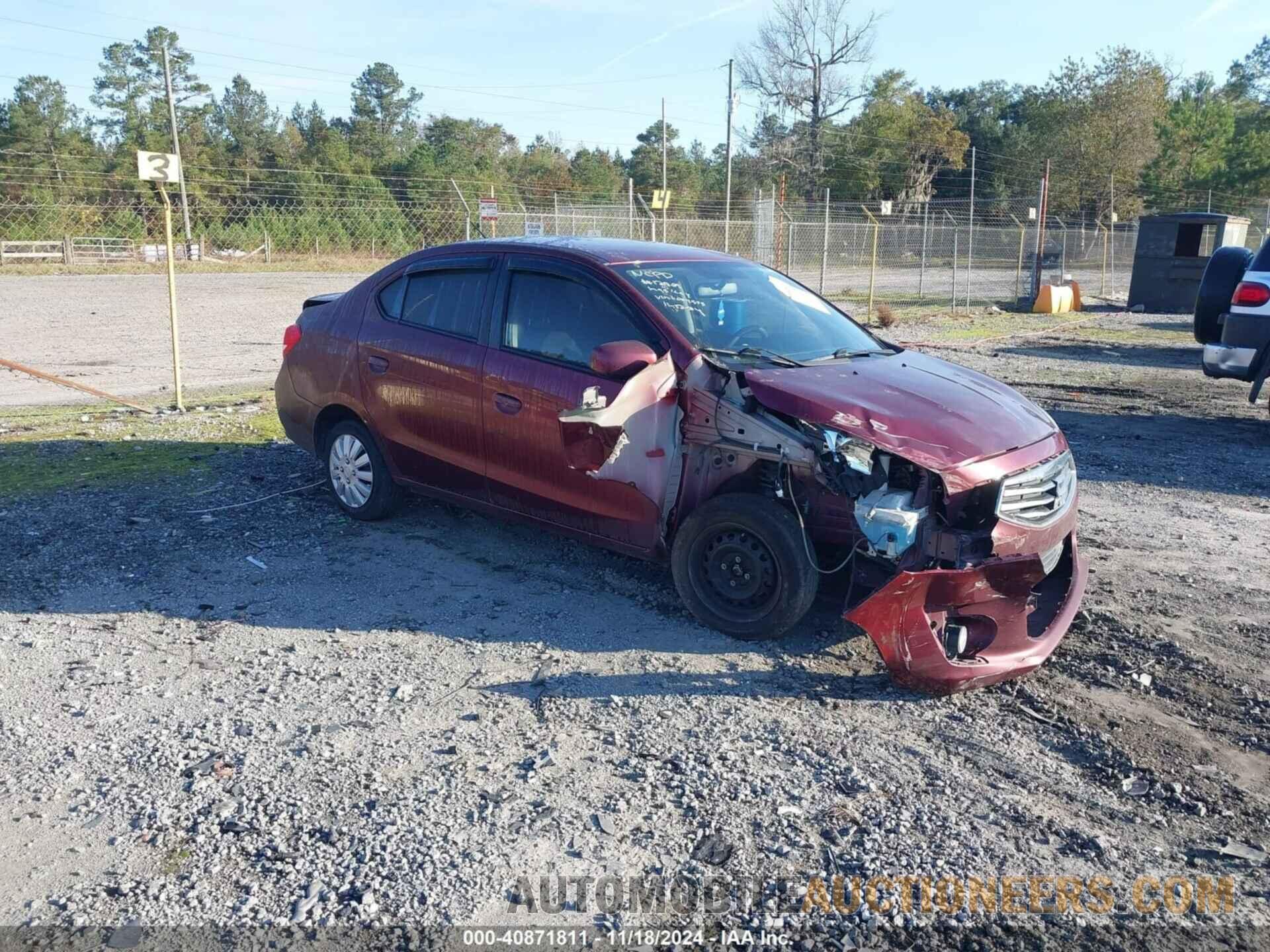 ML32F3FJ8HH004595 MITSUBISHI MIRAGE G4 2017