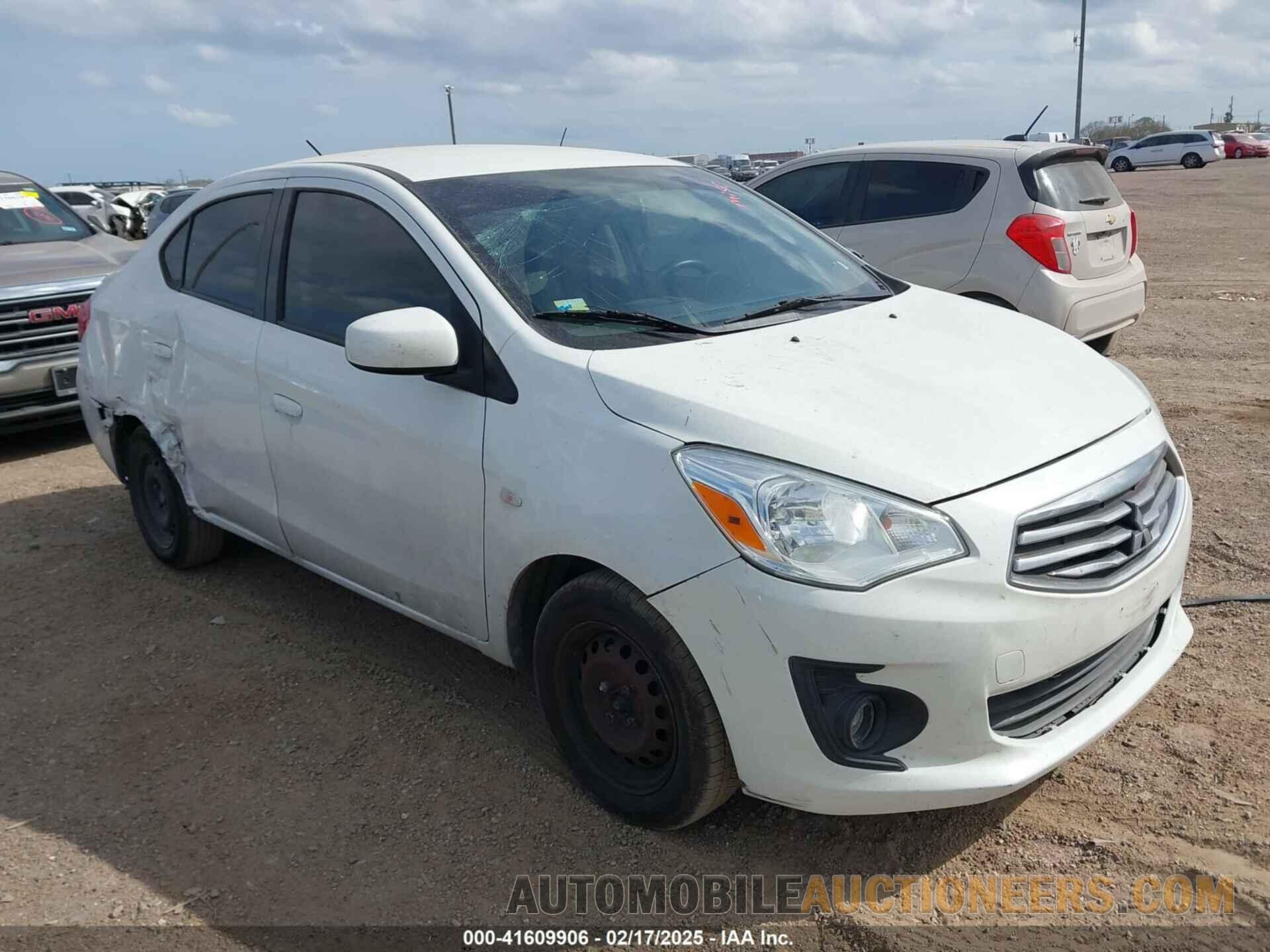 ML32F3FJ8JHF10419 MITSUBISHI MIRAGE G4 2018