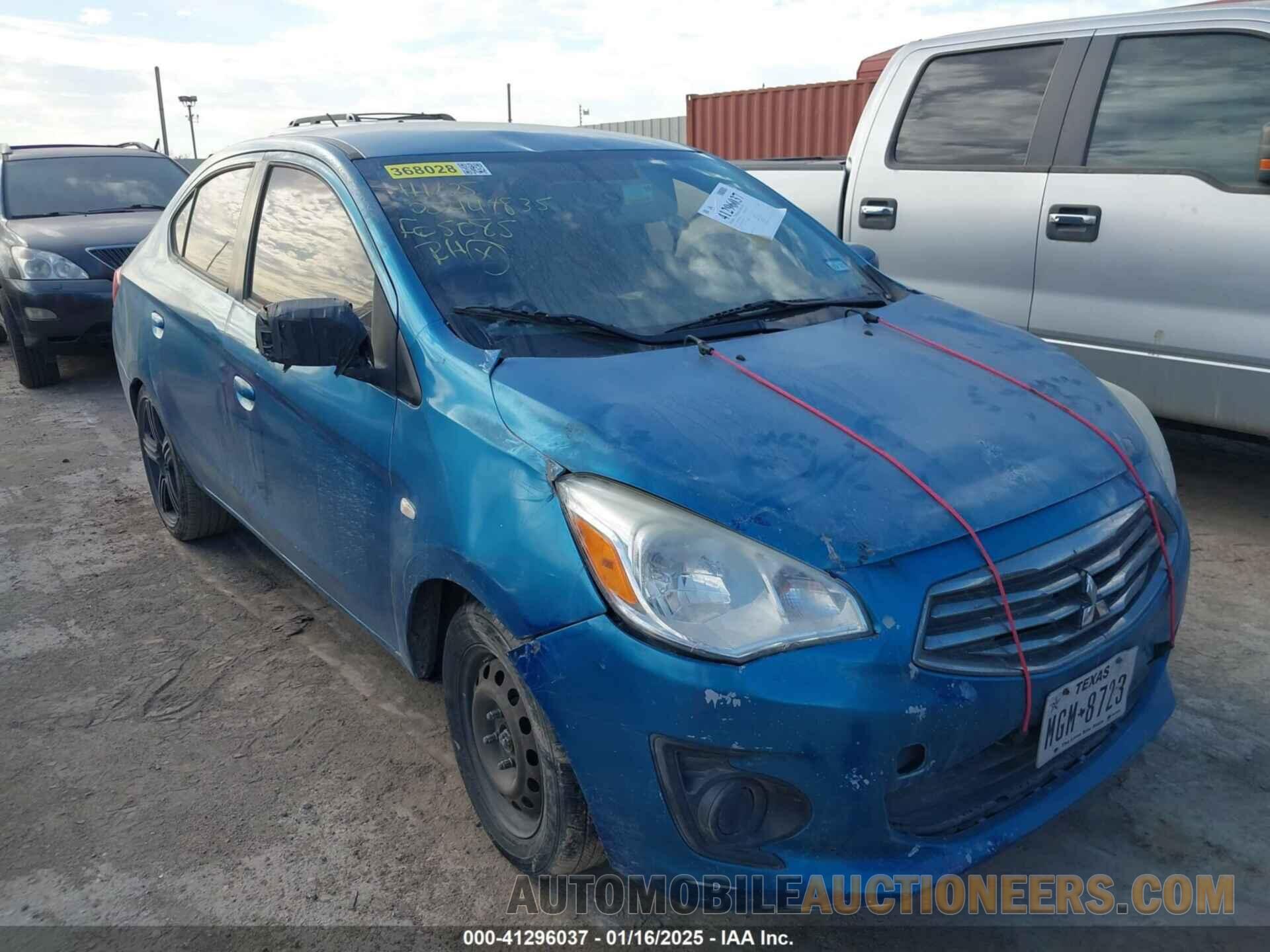 ML32F3FJXHHF05085 MITSUBISHI MIRAGE G4 2017