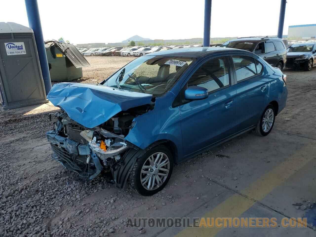 ML32FVFJ8NHF07974 MITSUBISHI MIRAGE 2022