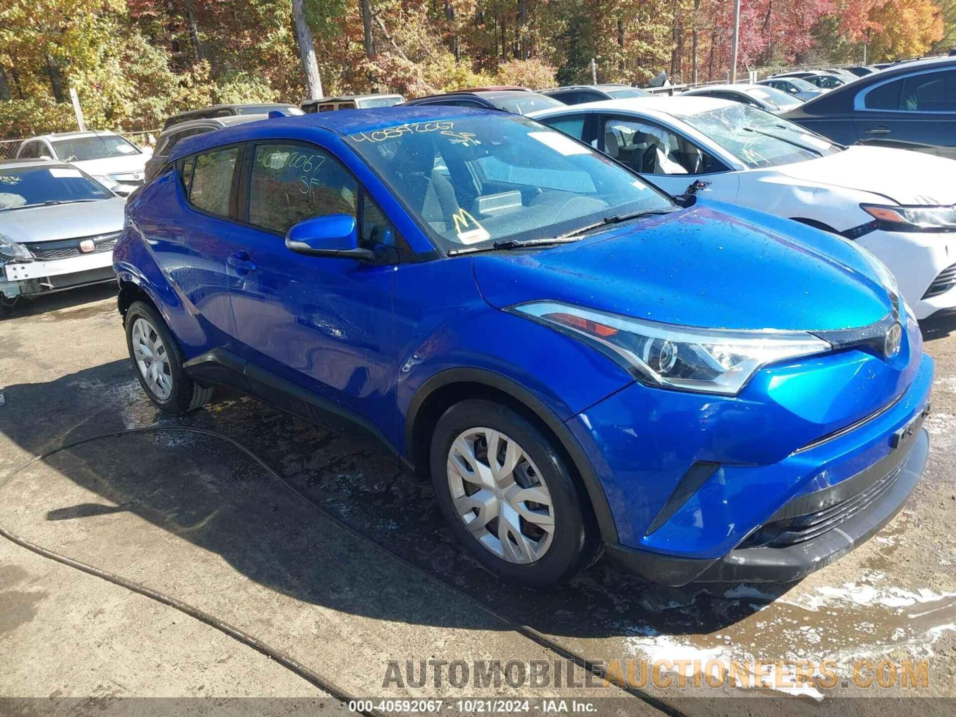 NMTKHMBX0KR082510 TOYOTA C-HR 2019