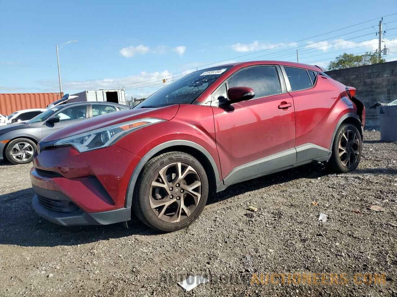 NMTKHMBX1JR007376 TOYOTA C-HR 2018