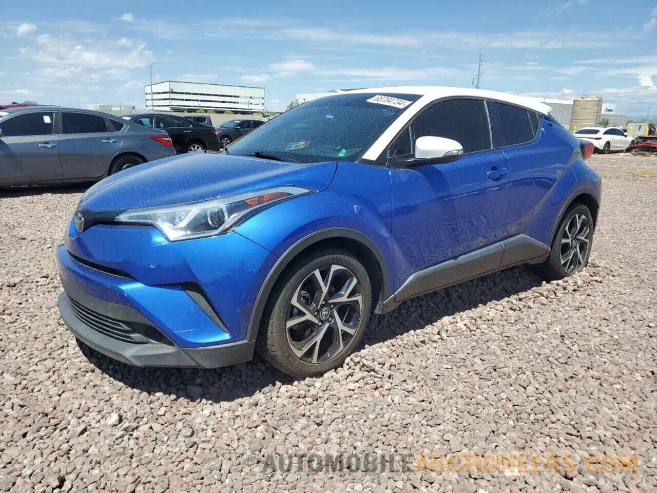 NMTKHMBX1JR008625 TOYOTA C-HR 2018