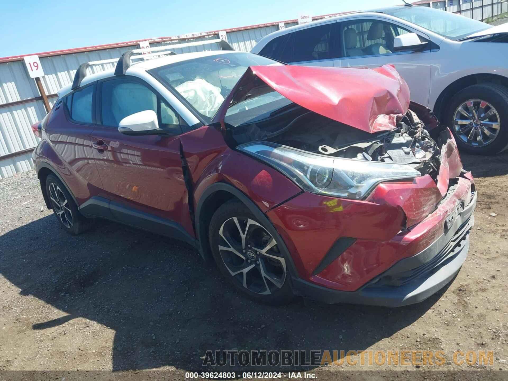 NMTKHMBX1JR015008 TOYOTA C-HR 2018