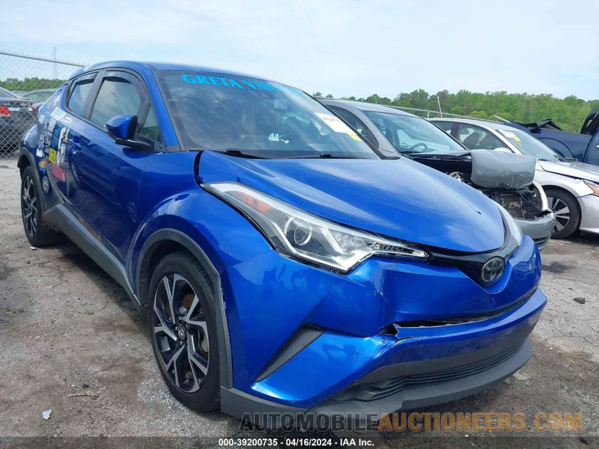 NMTKHMBX1JR021780 TOYOTA C-HR 2018