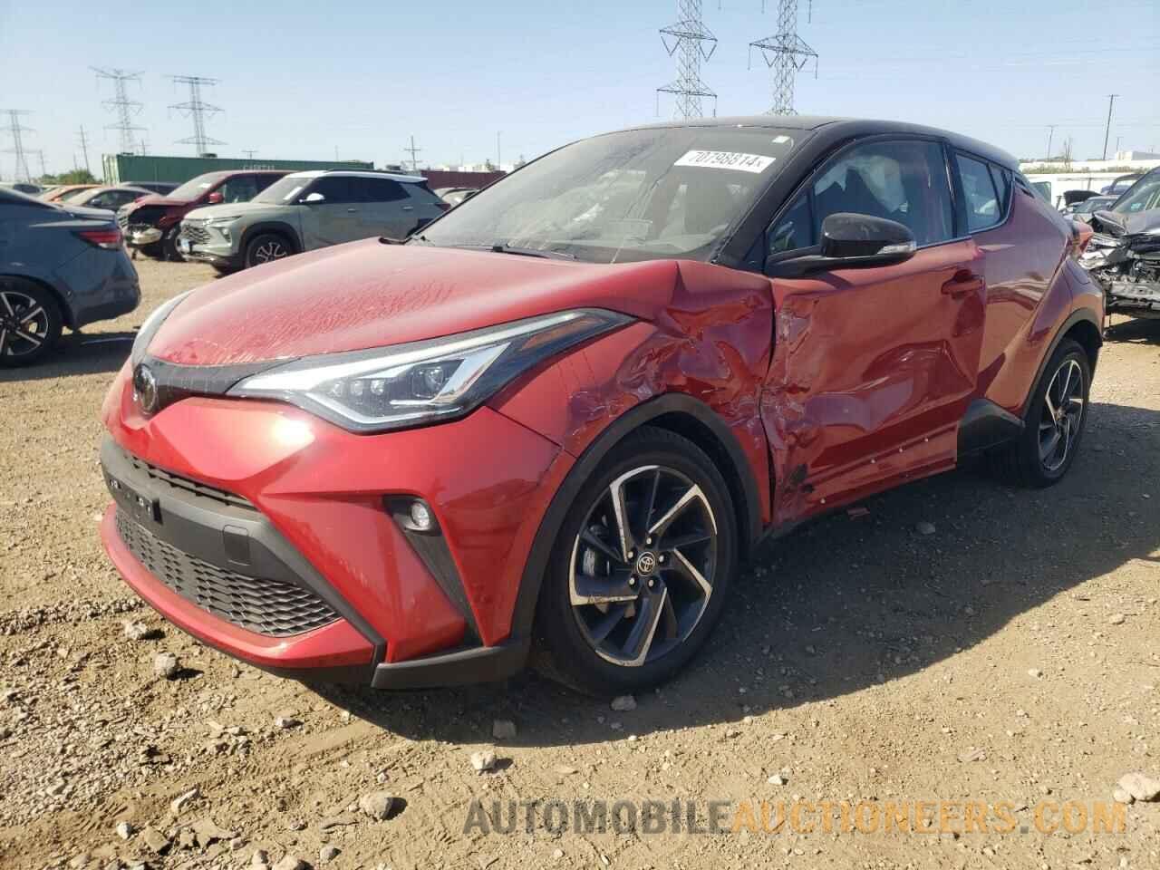 NMTKHMBX1NR143982 TOYOTA C-HR 2022