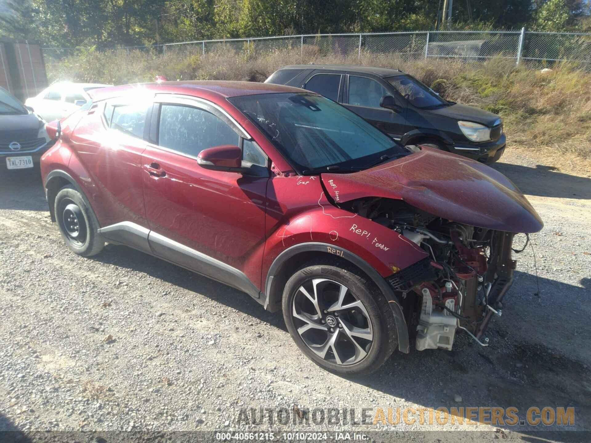 NMTKHMBX2KR072898 TOYOTA C-HR 2019