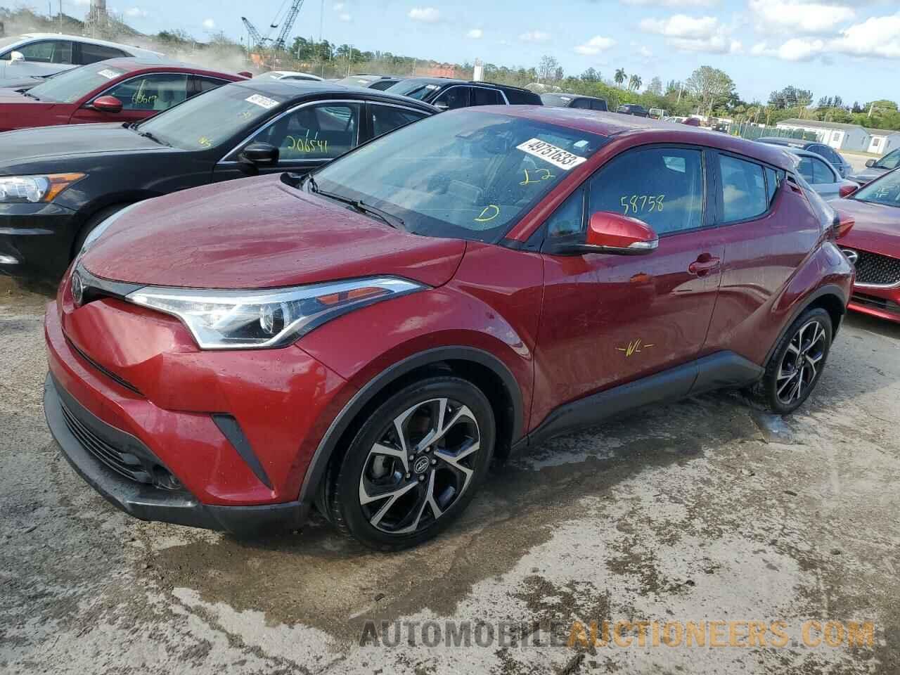 NMTKHMBX3KR077625 TOYOTA C-HR 2019