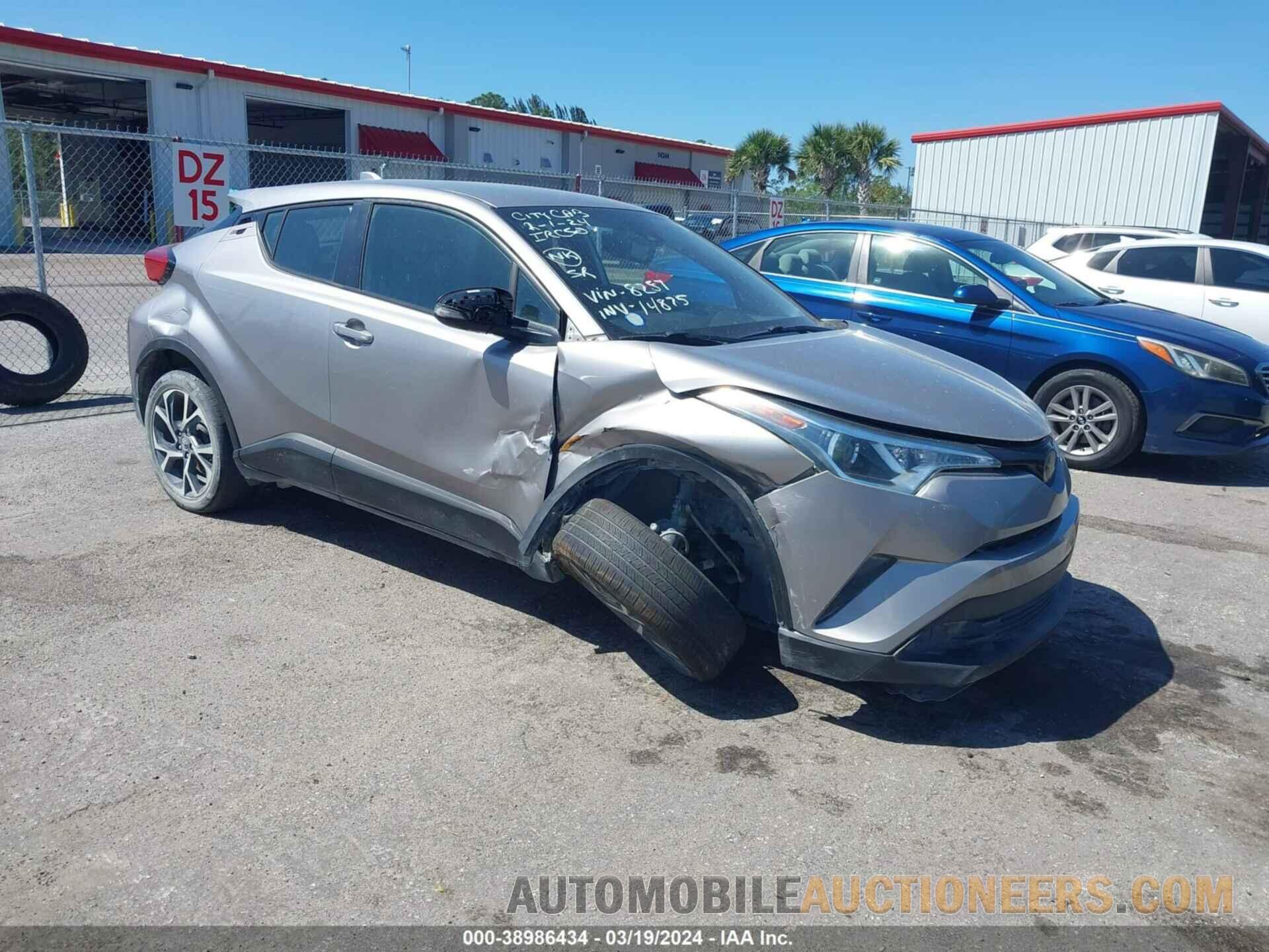 NMTKHMBX3KR078287 TOYOTA C-HR 2019