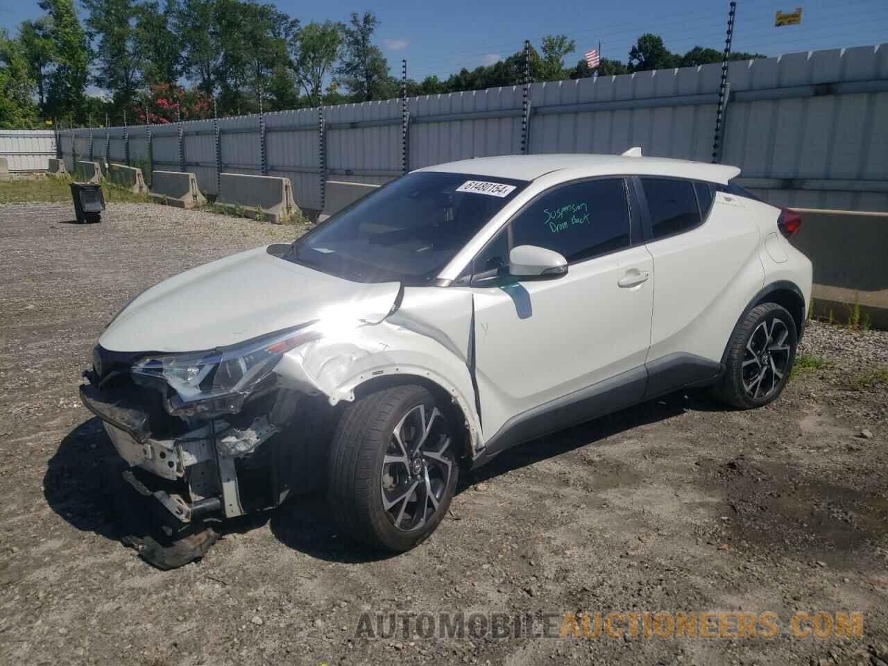 NMTKHMBX4JR001653 TOYOTA C-HR 2018