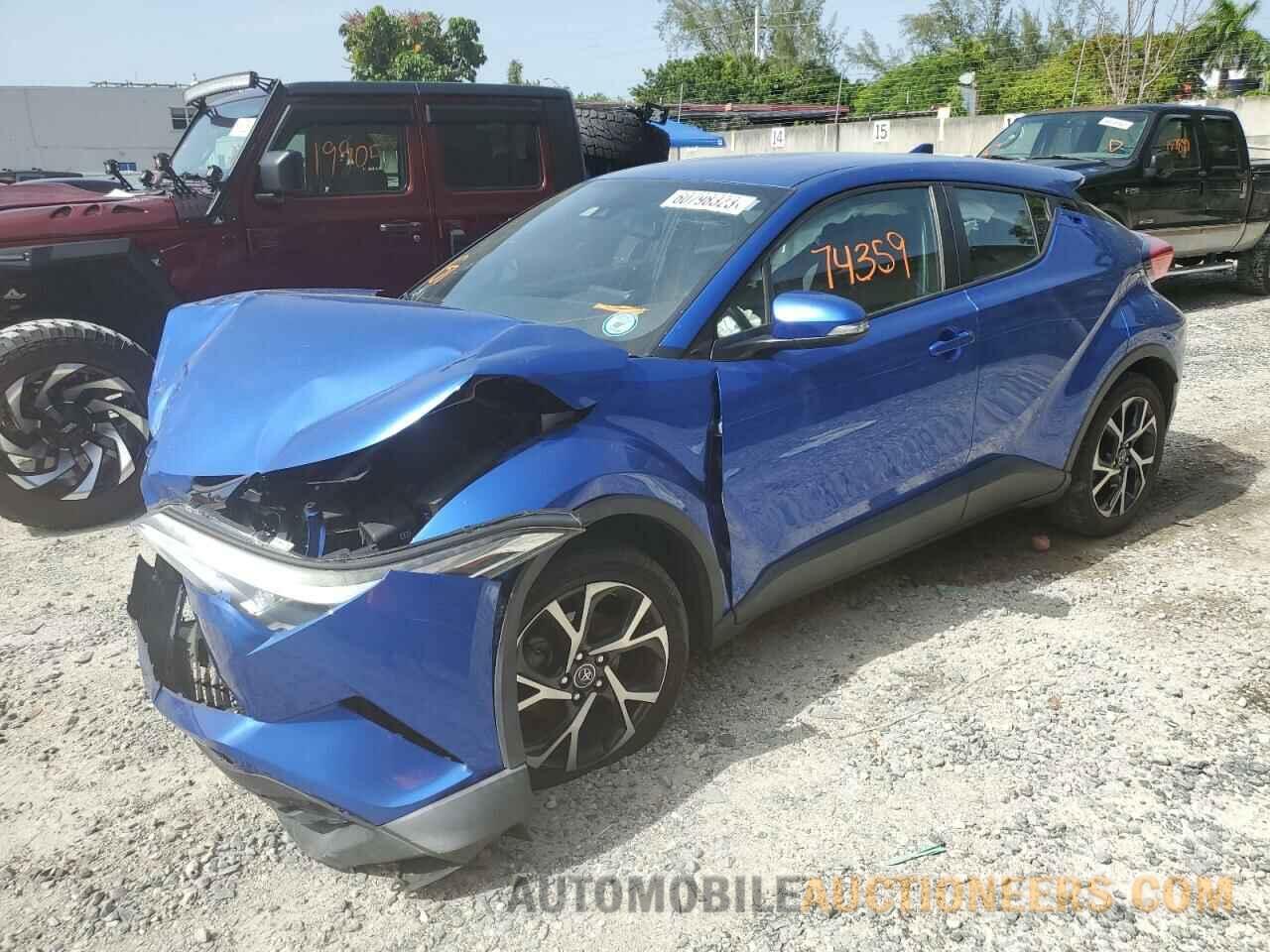 NMTKHMBX4JR006982 TOYOTA C-HR 2018