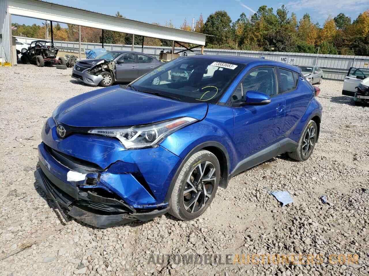 NMTKHMBX4JR021658 TOYOTA C-HR 2018