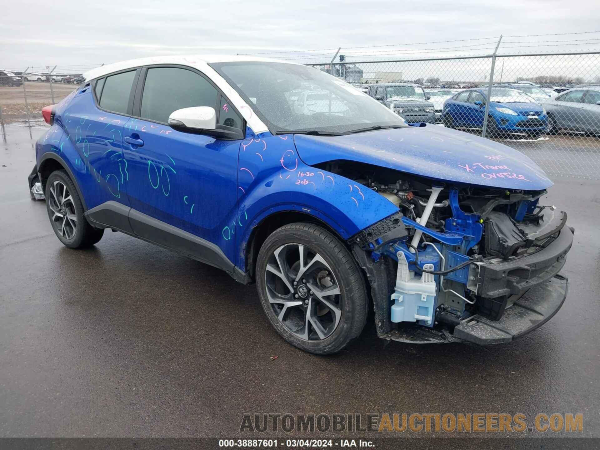 NMTKHMBX4JR044311 TOYOTA C-HR 2018