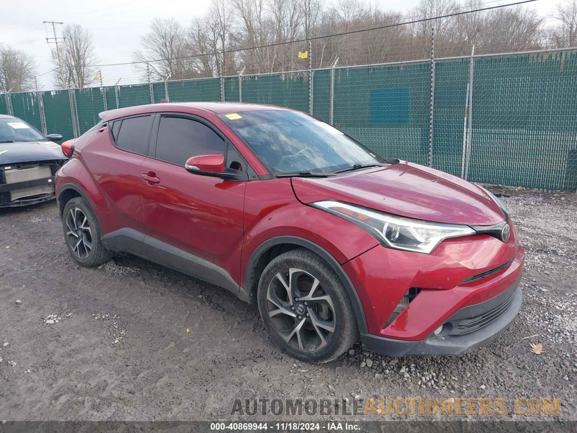 NMTKHMBX4JR050187 TOYOTA C-HR 2018