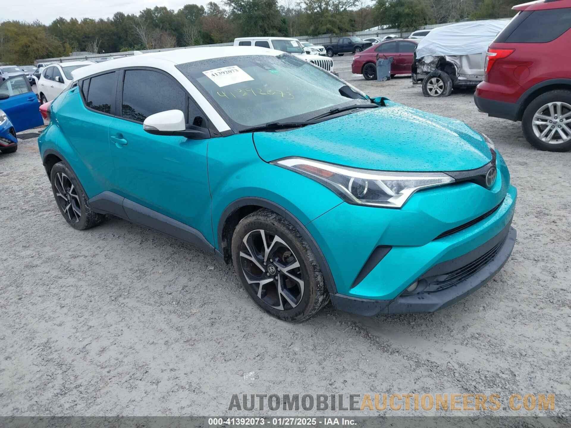 NMTKHMBX4JR054319 TOYOTA C-HR 2018