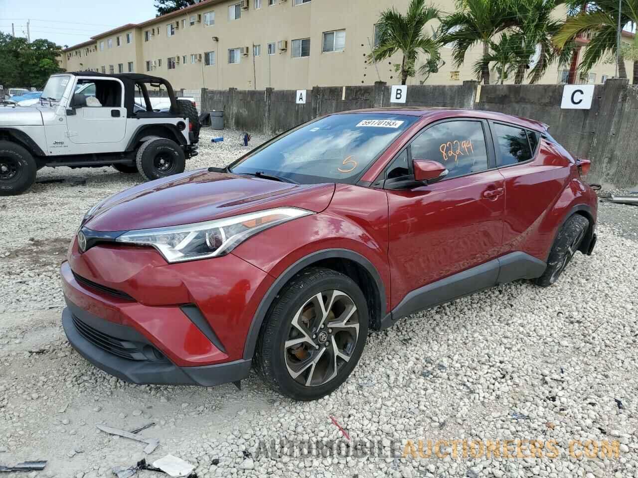 NMTKHMBX5JR024021 TOYOTA C-HR 2018