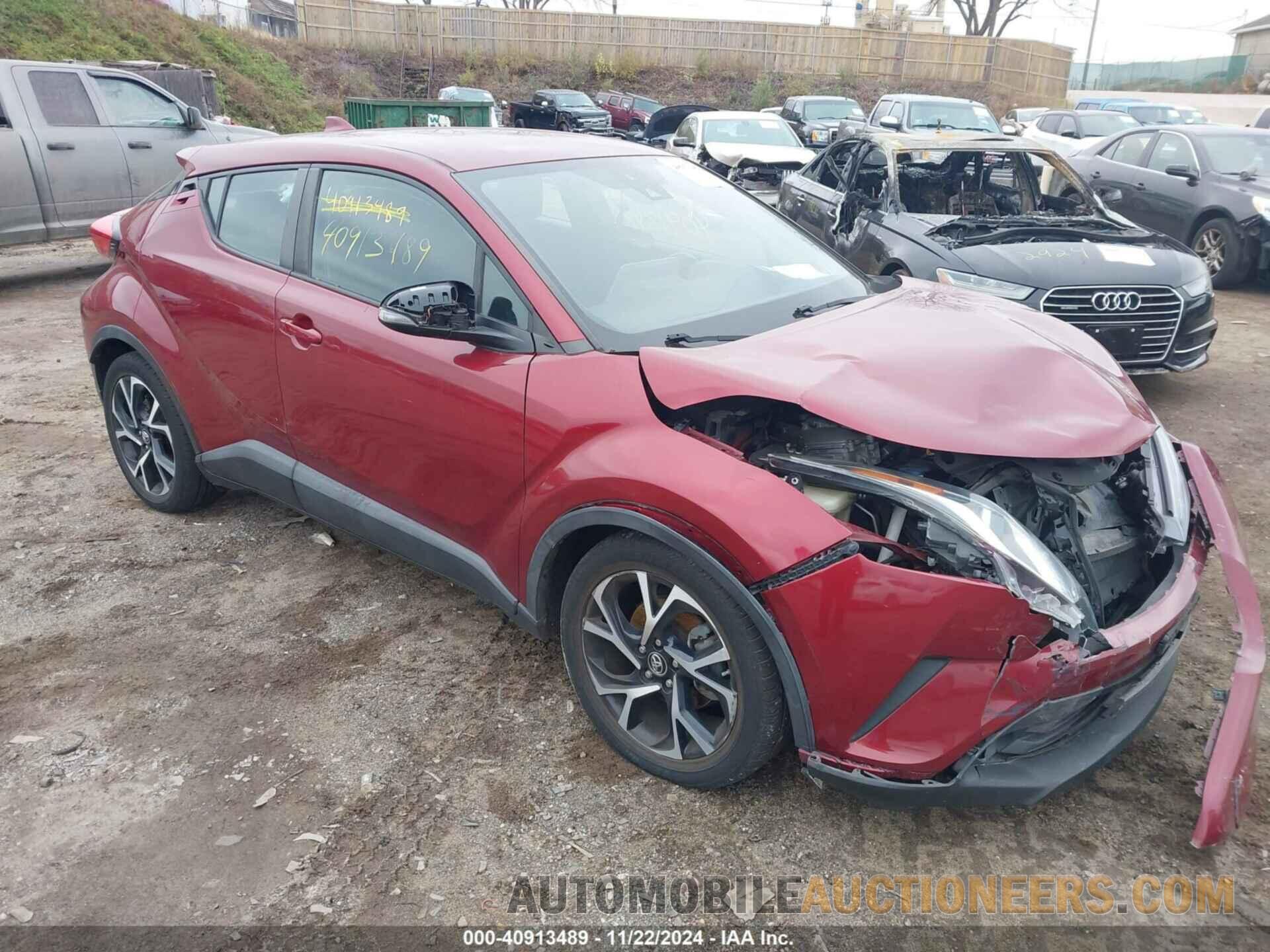 NMTKHMBX5KR076072 TOYOTA C-HR 2019