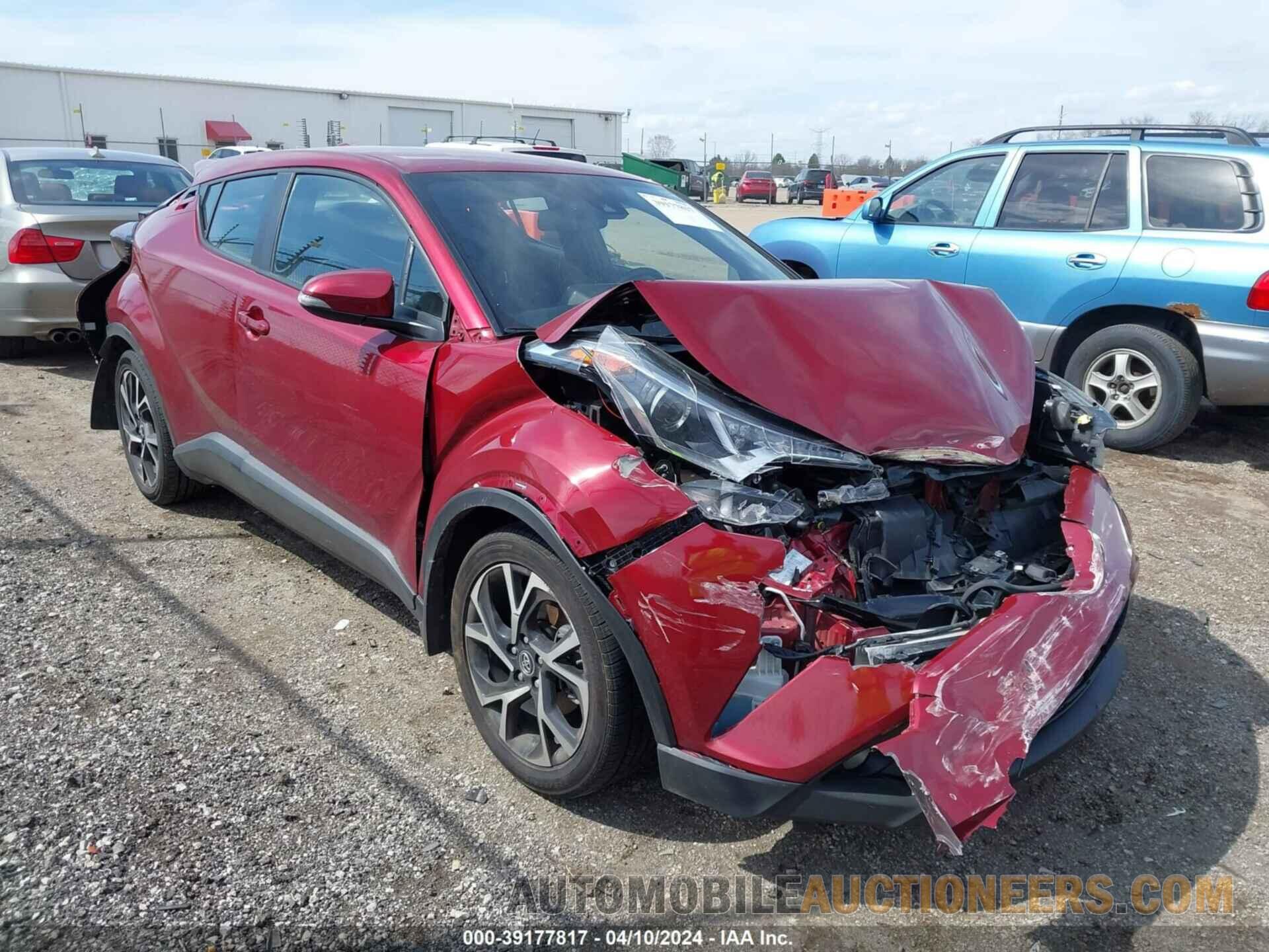 NMTKHMBX7JR003834 TOYOTA C-HR 2018