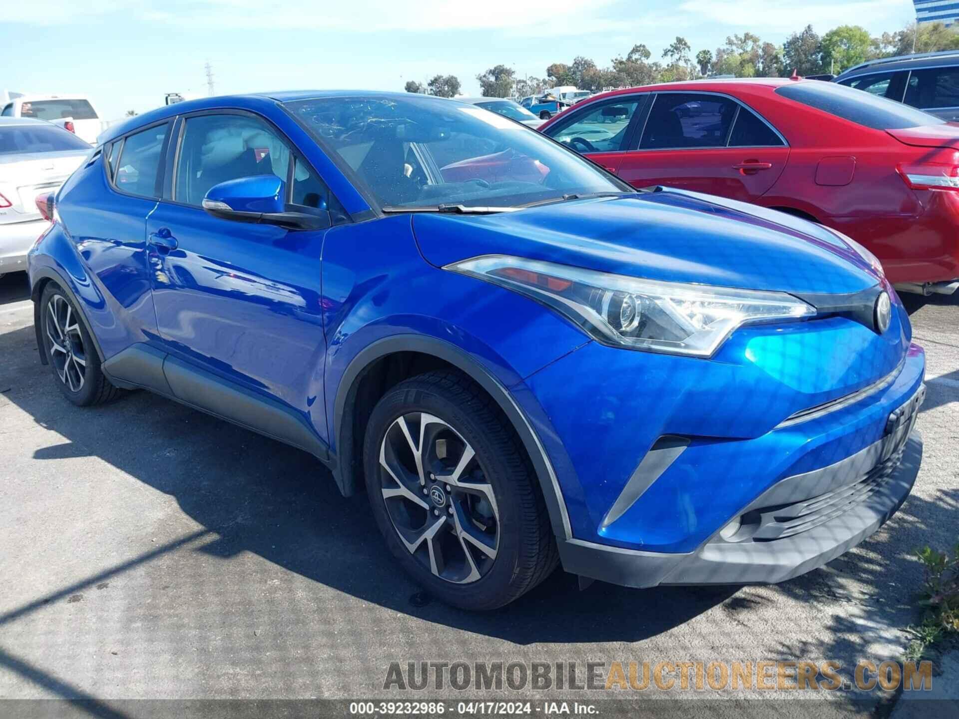 NMTKHMBX7JR017670 TOYOTA C-HR 2018