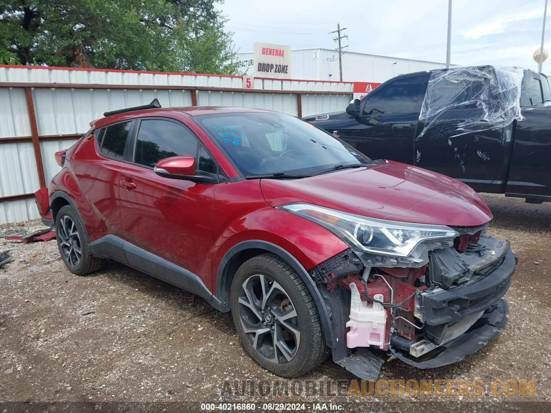 NMTKHMBX7JR018981 TOYOTA C-HR 2018