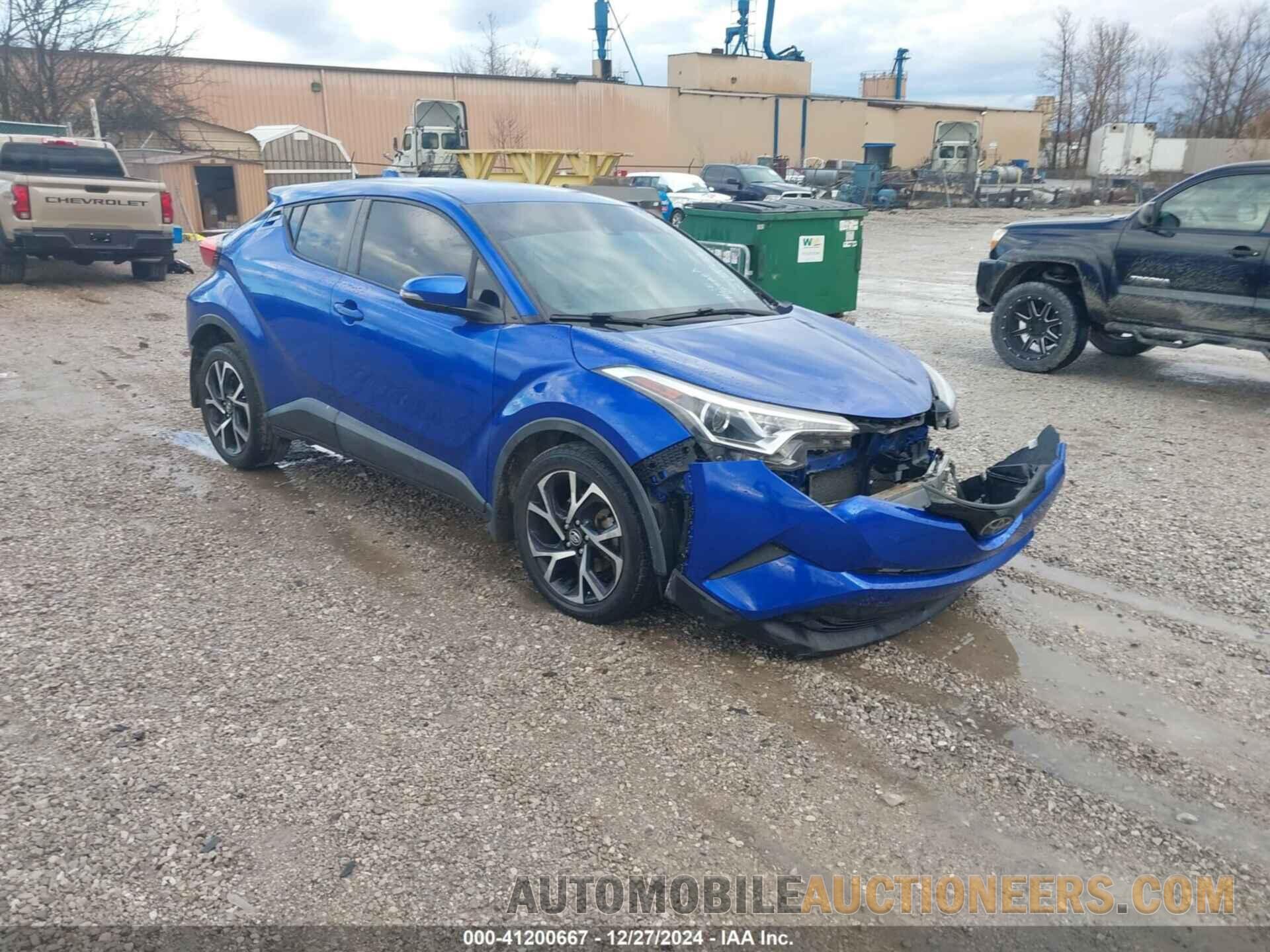 NMTKHMBX7JR035540 TOYOTA C-HR 2018