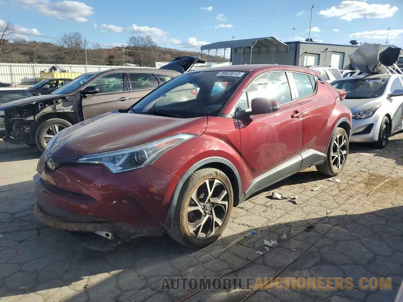 NMTKHMBX7JR035747 TOYOTA C-HR 2018