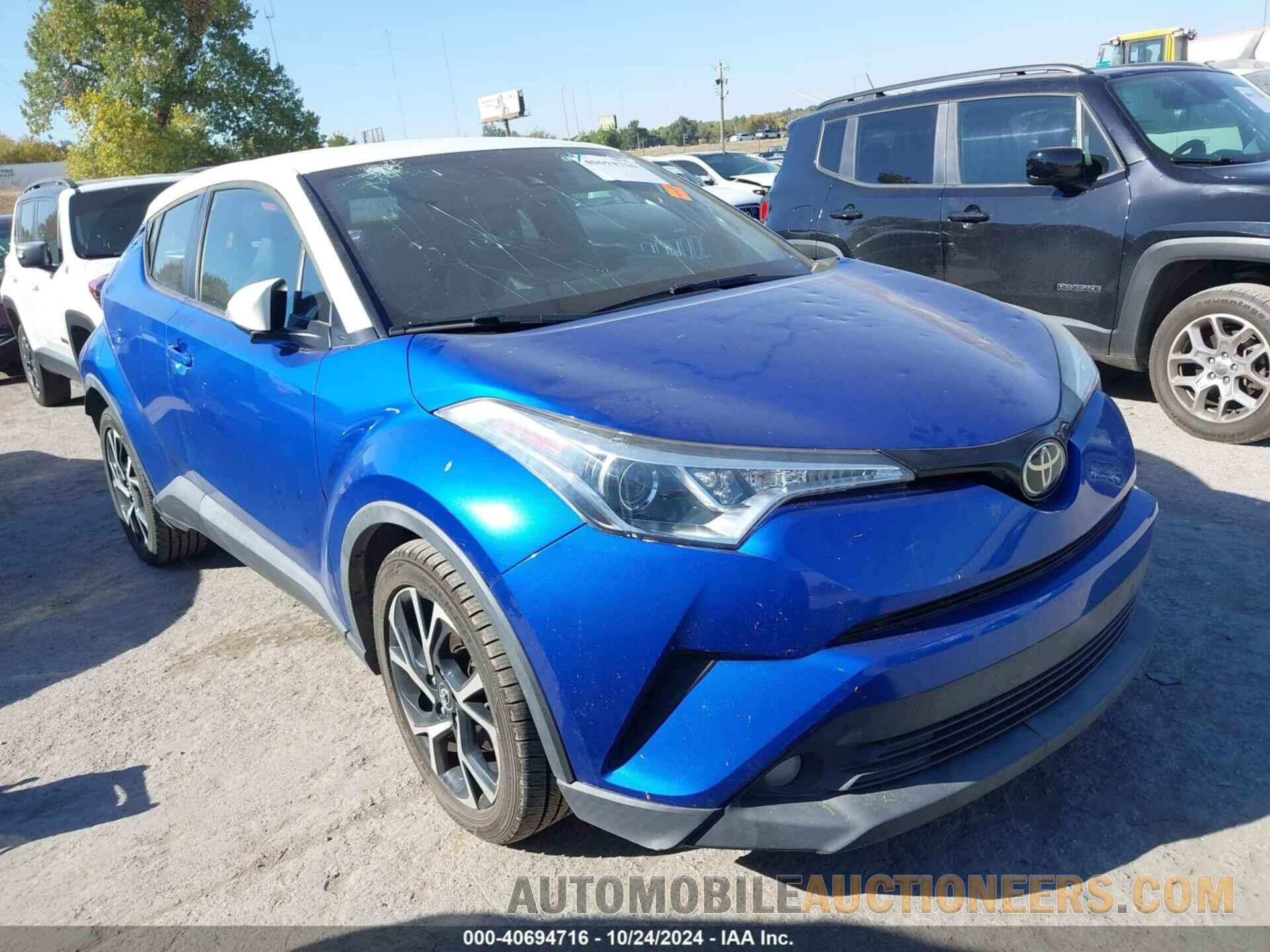 NMTKHMBX7JR053102 TOYOTA C-HR 2018