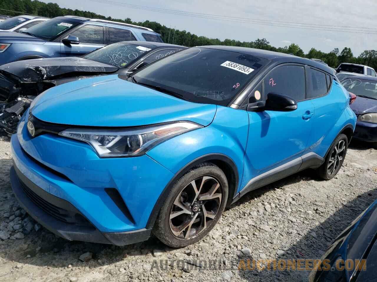 NMTKHMBX7KR081418 TOYOTA C-HR 2019