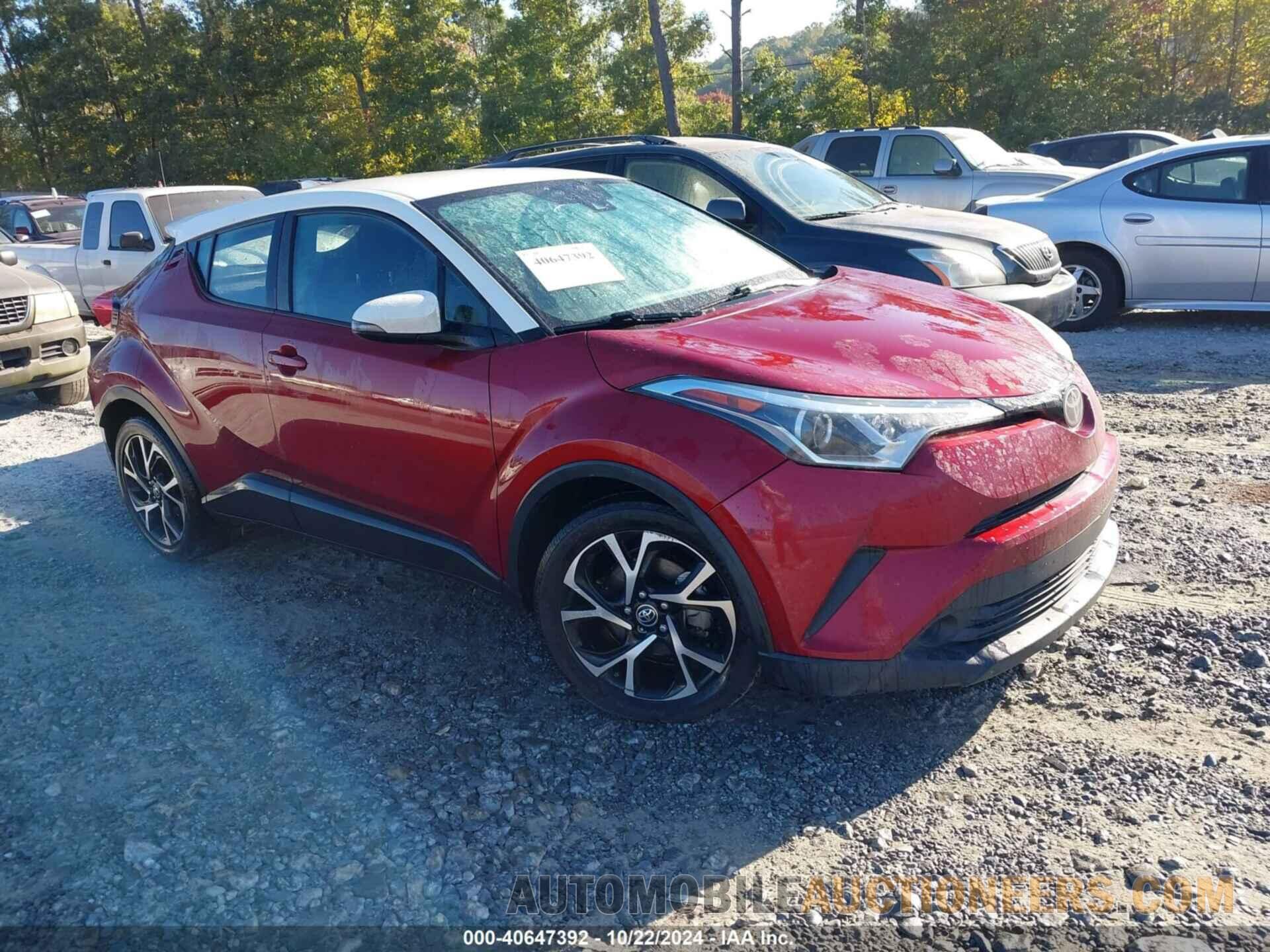 NMTKHMBX8JR024787 TOYOTA C-HR 2018